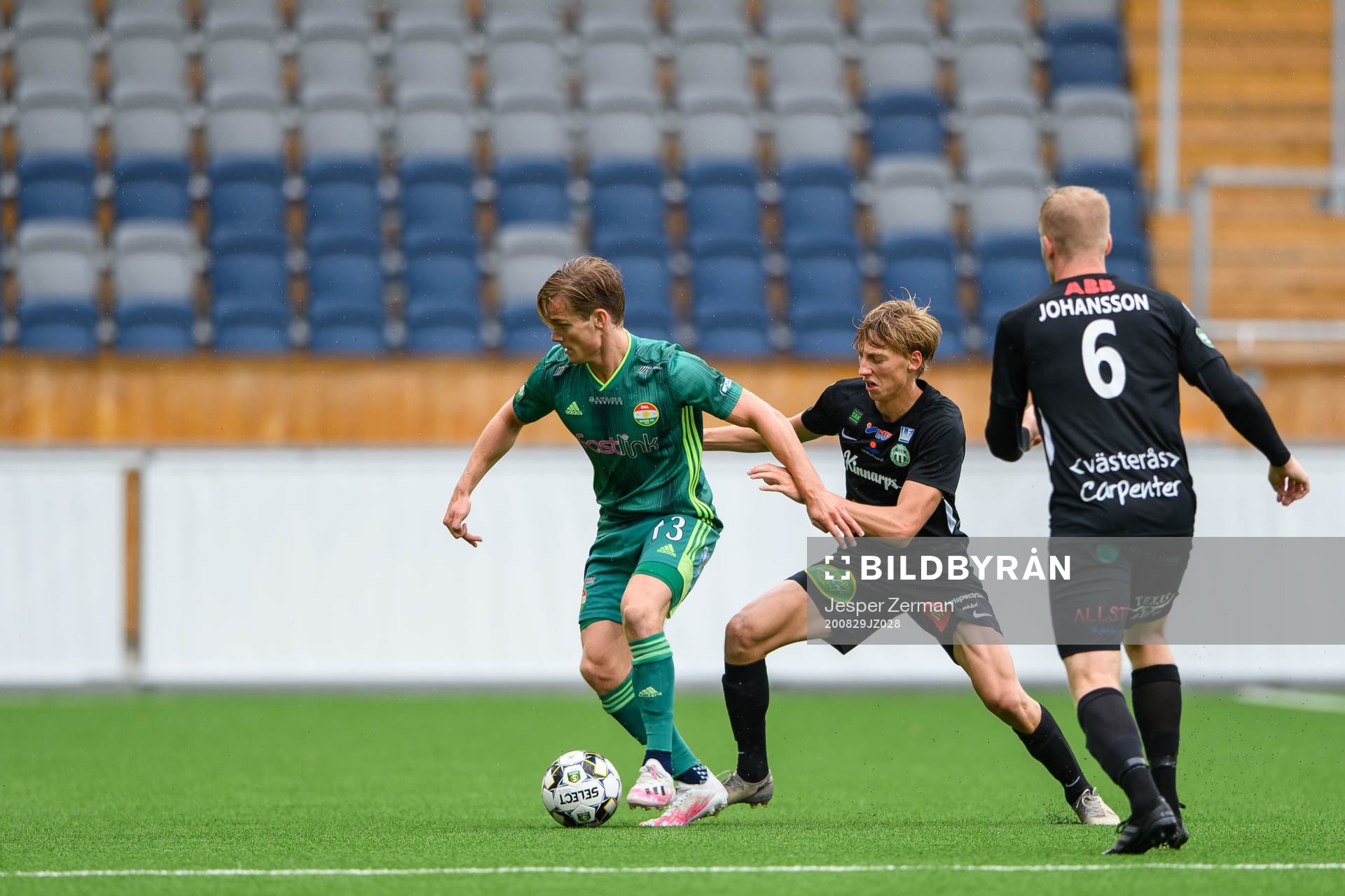Dalkurds Hampus Finndell och Västerås Albin Sporrong