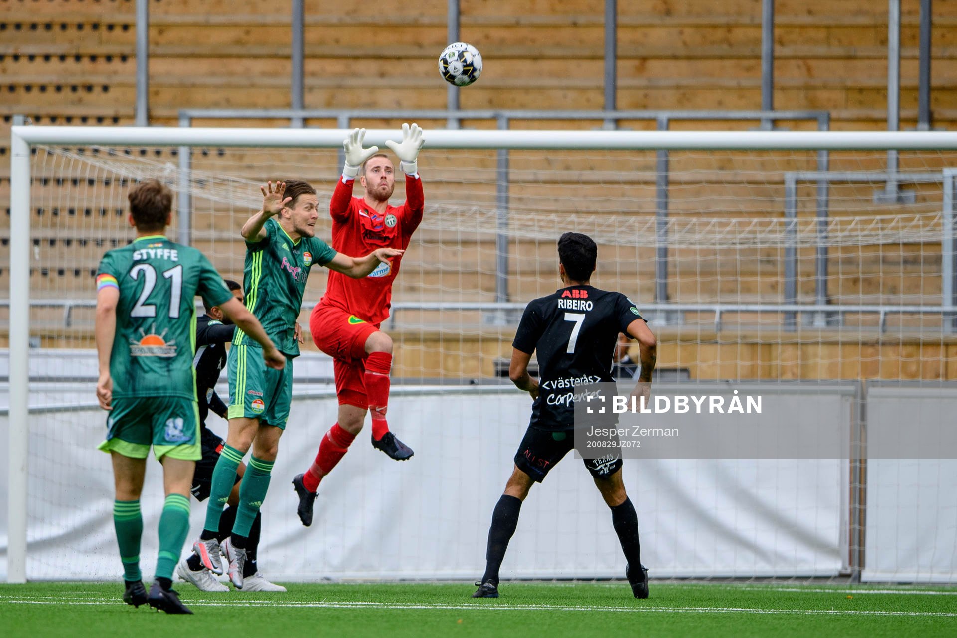 Västerås målvakt Daniel Svensson