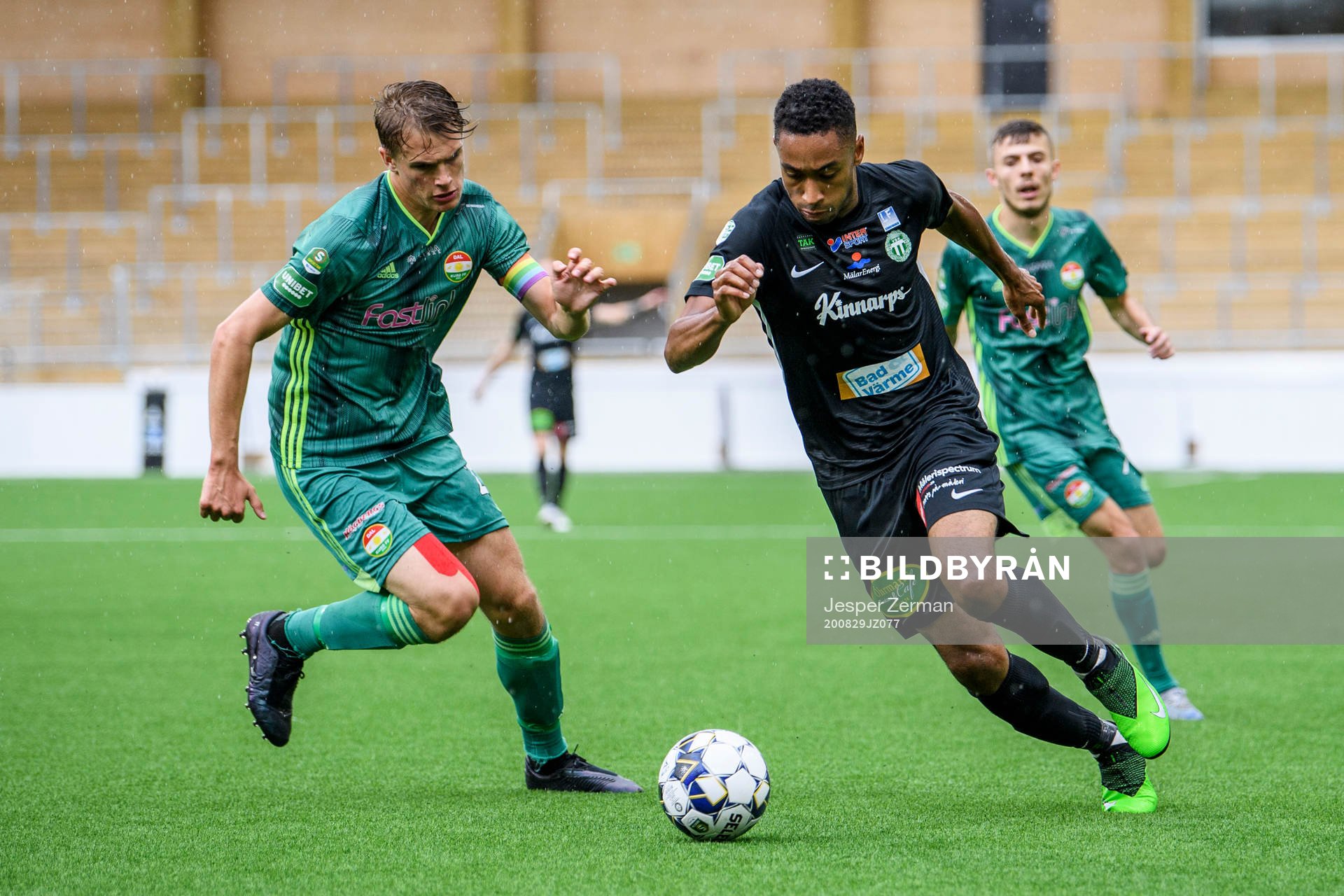 Dalkurds Christoffer Styffe och Västerås Brian Span