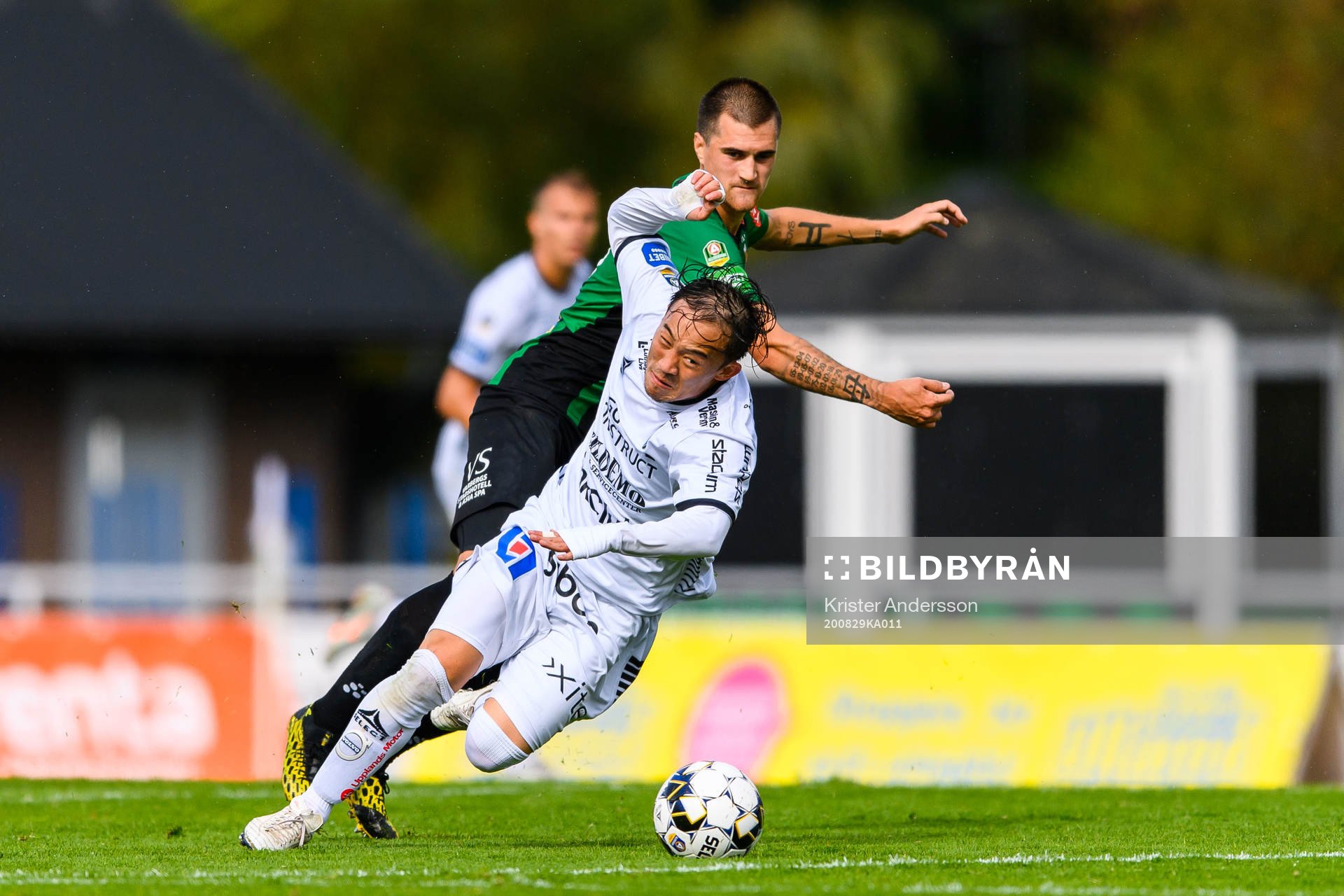 Sirius Yukiya Sugita och Varbergs Jon Birkfeldt