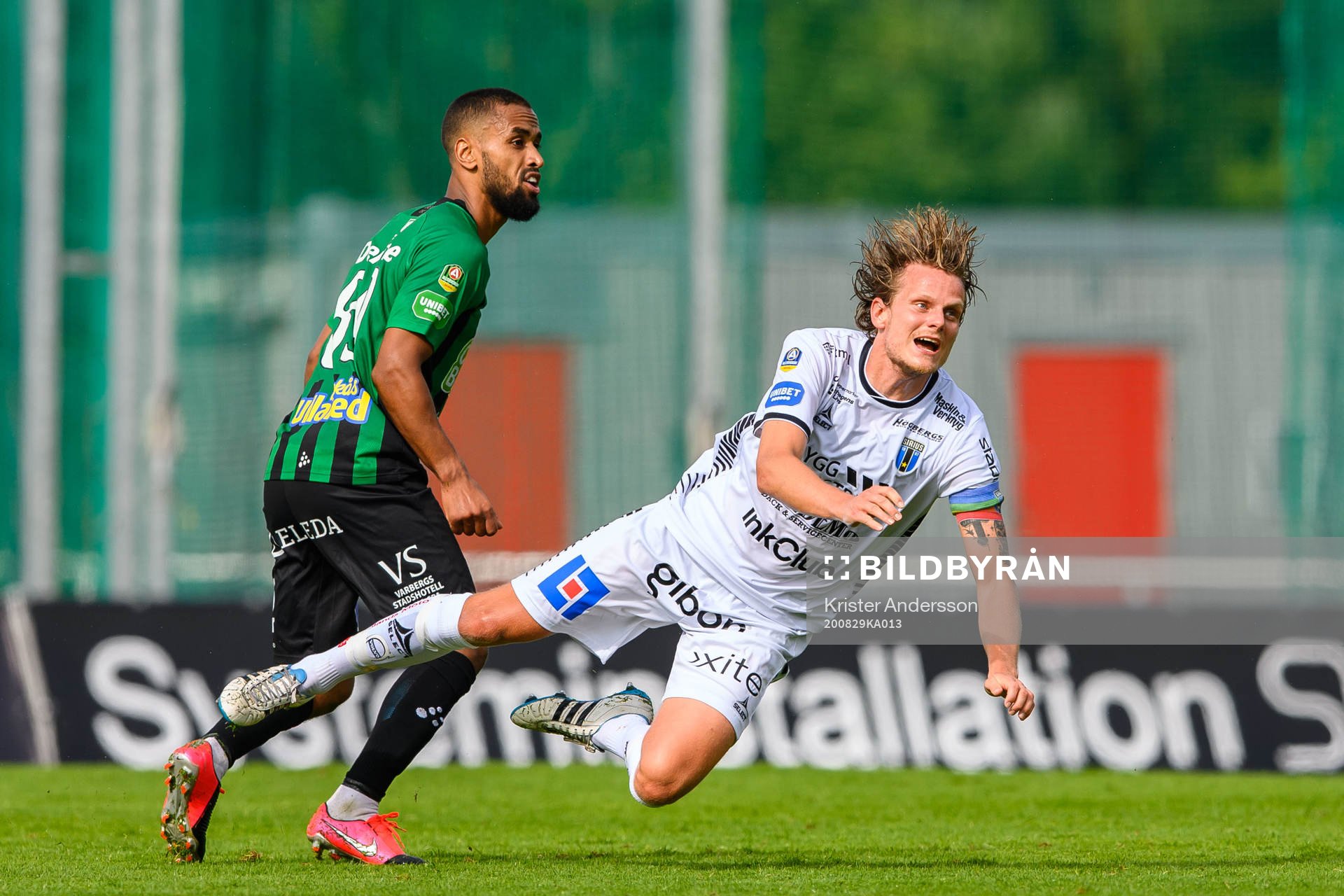 Varbergs Junes Barny och Sirius Tim Björkström