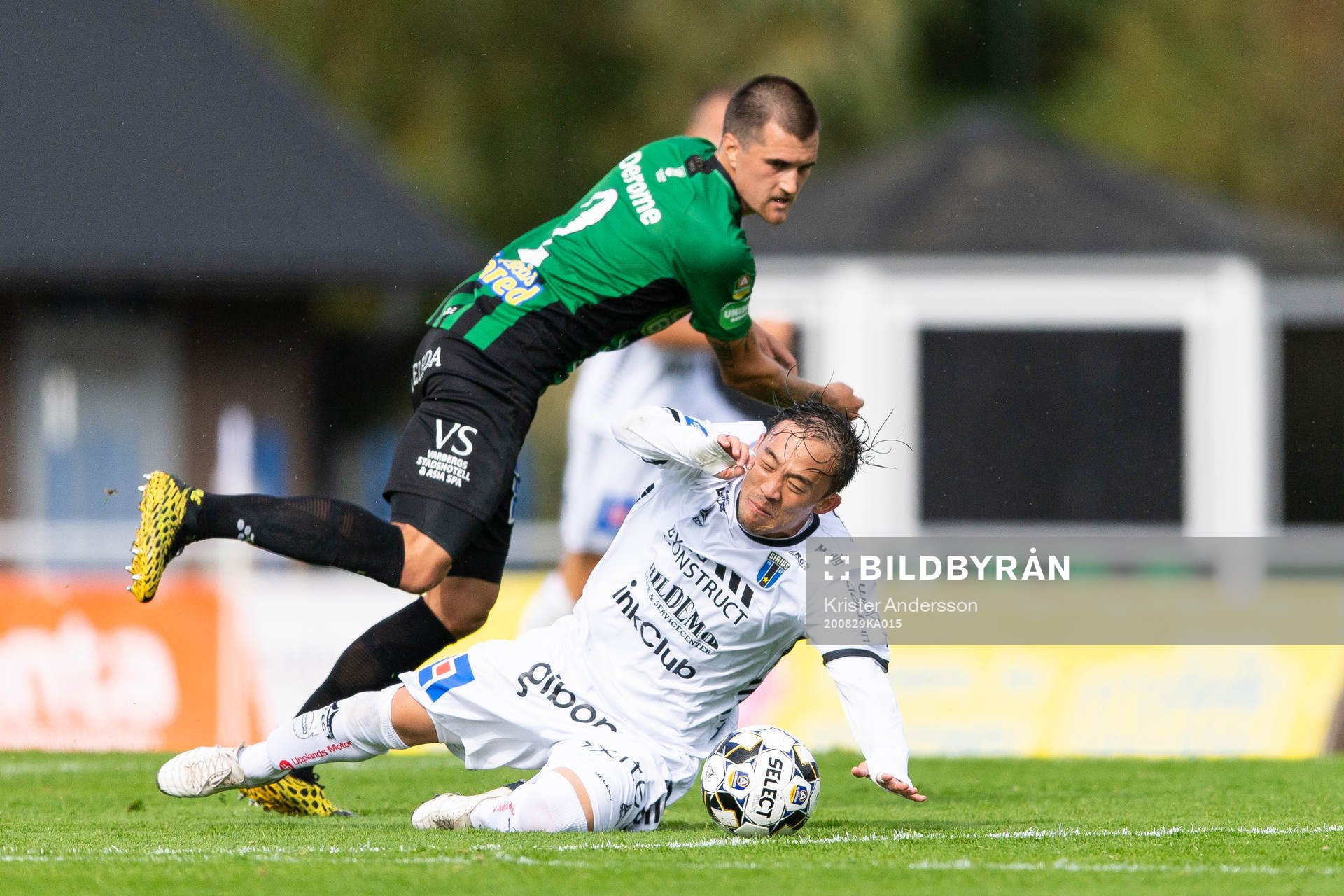 Varbergs Jon Birkfeldt och Sirius Yukiya Sugita