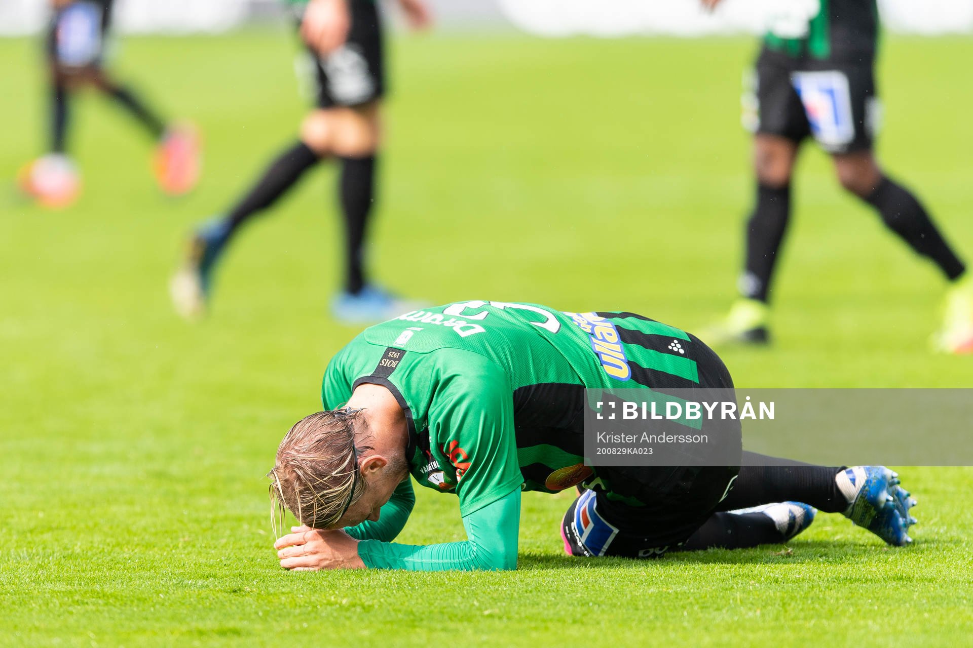 Varbergs Hampus Zachrisson gör sig illa