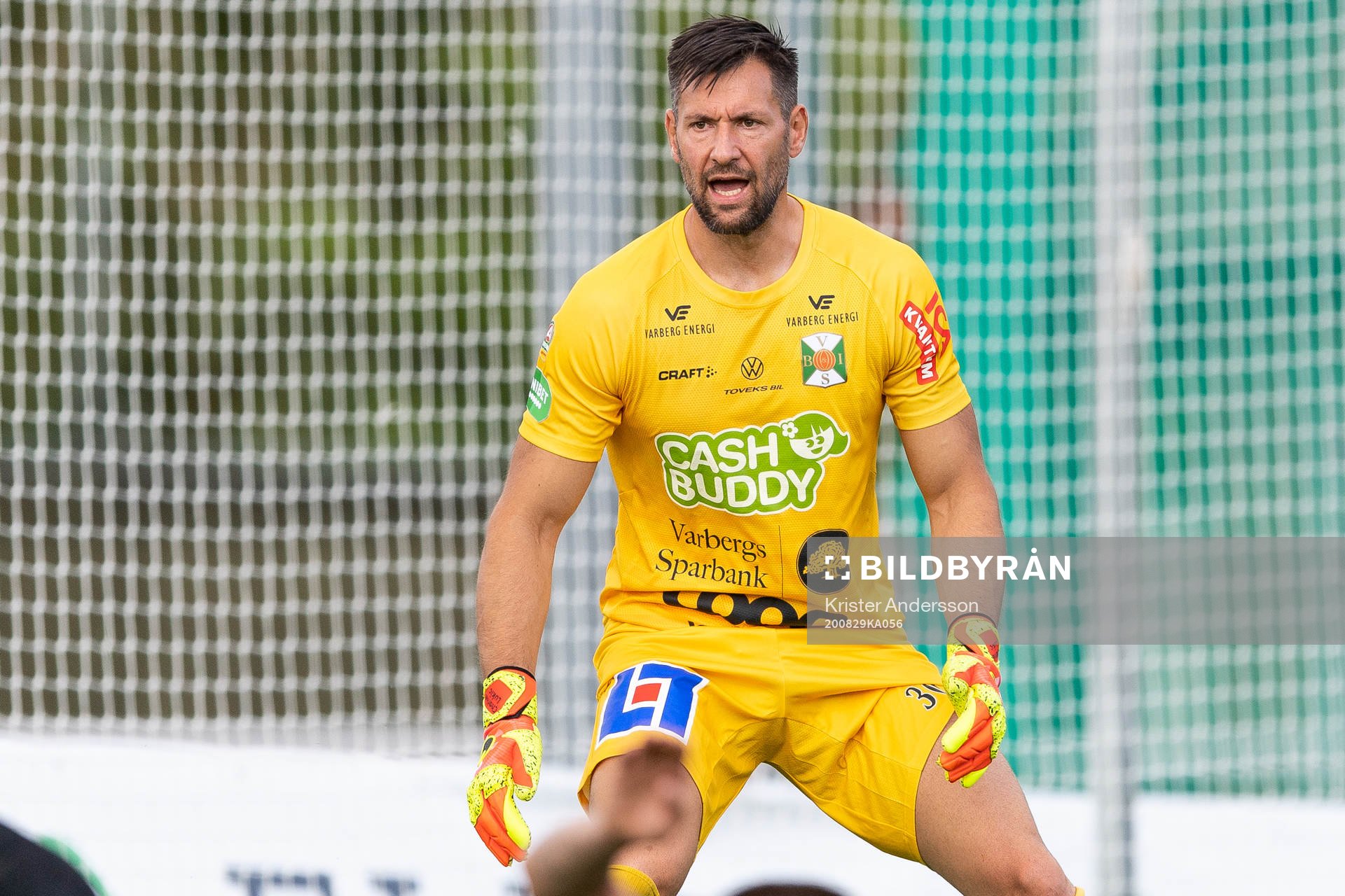 Varbergs målvakt Stojan Lukic