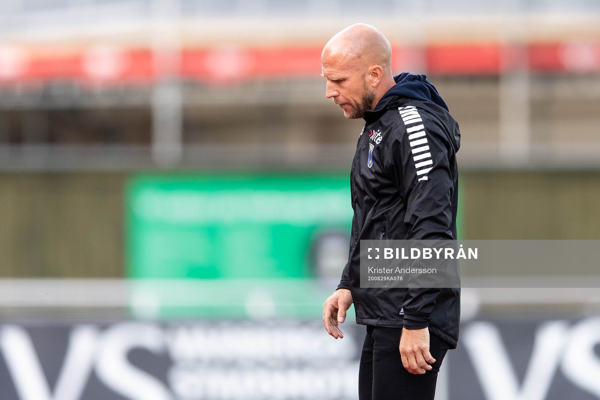 Sirius tränare Henrik Rydström deppar