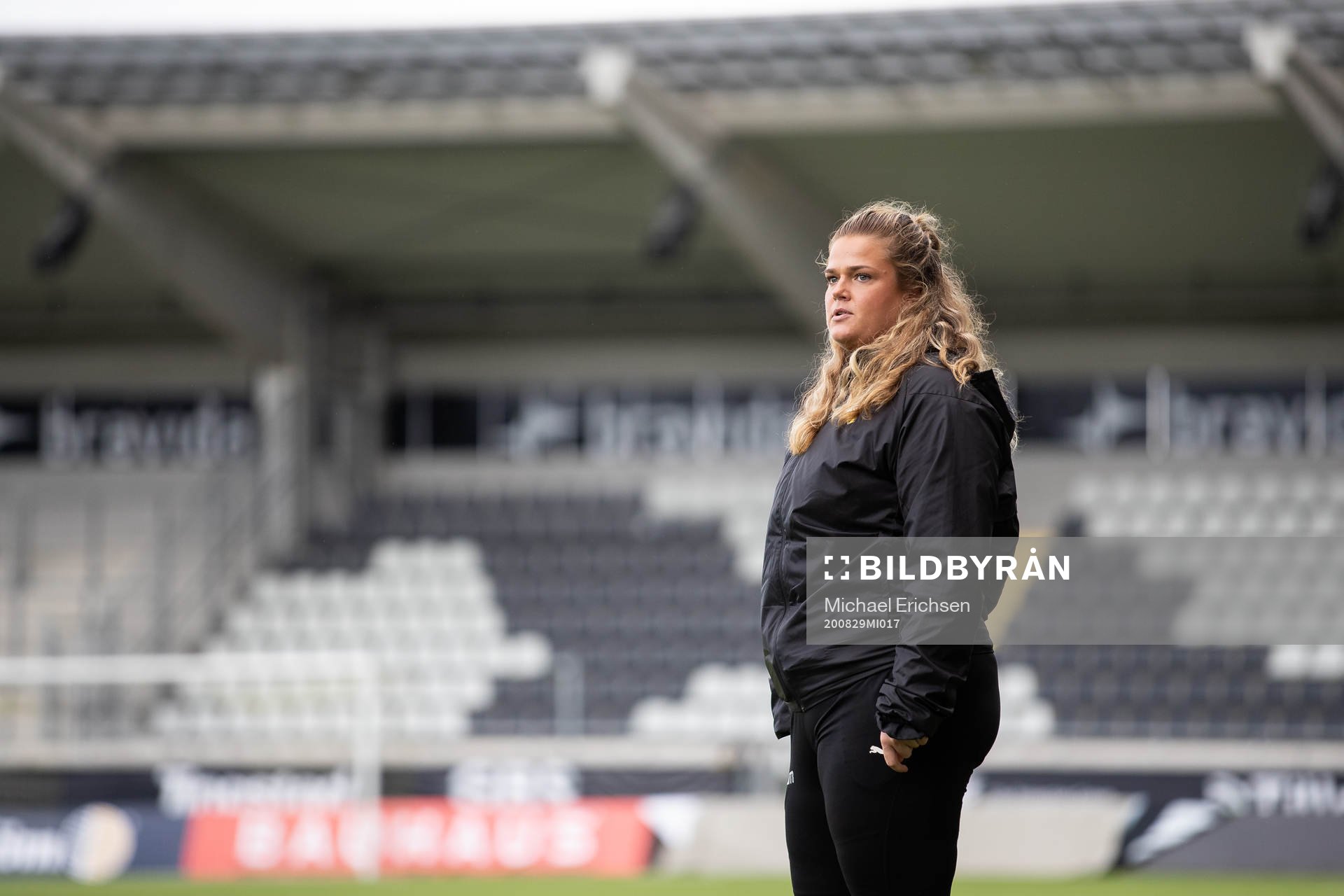 Häckens tränare Erika Faith