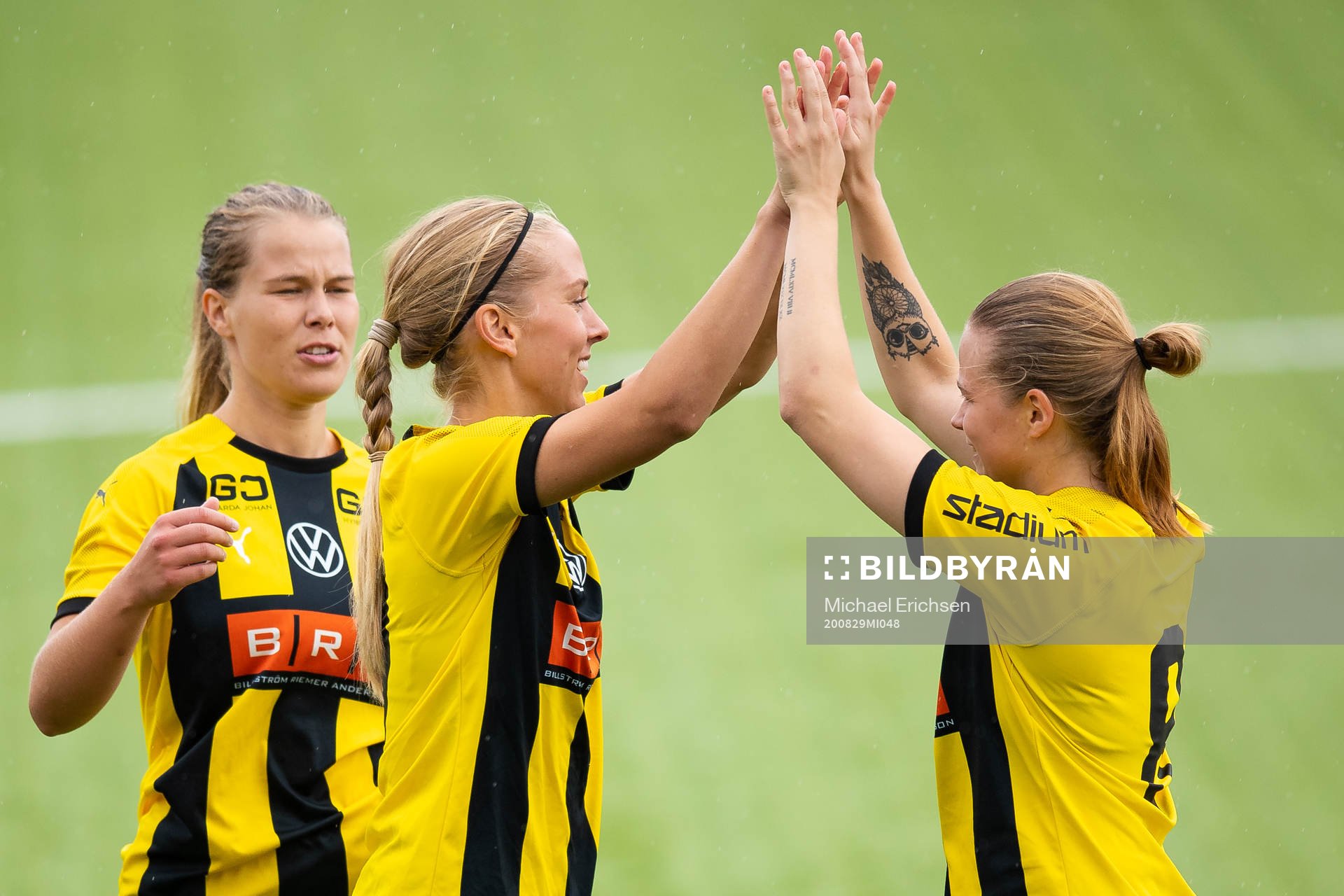 Häckens Malin Hörnberg och Hanna Ljunggren Moilanen