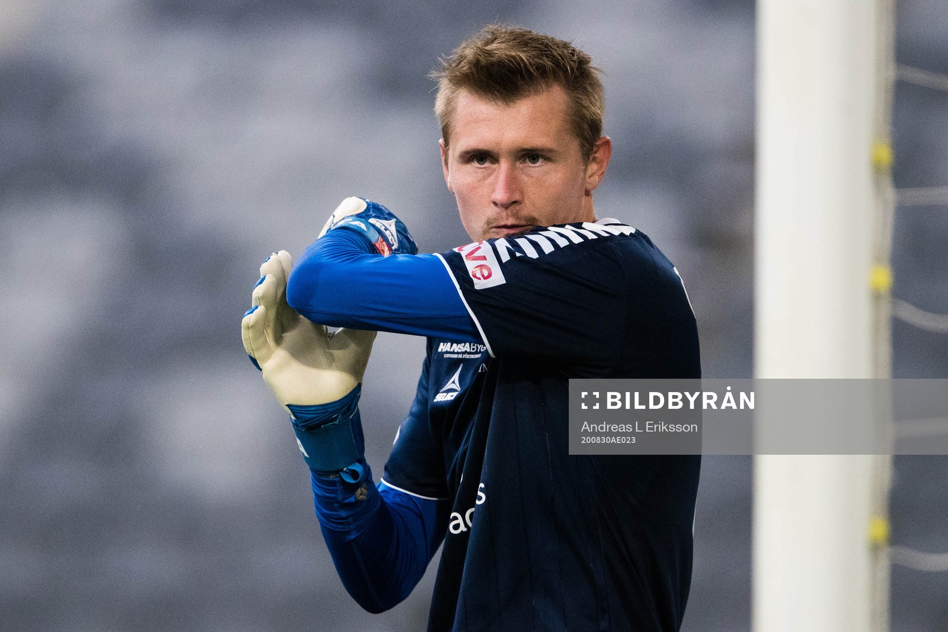 Kalmars målvakt Tobias Andersson