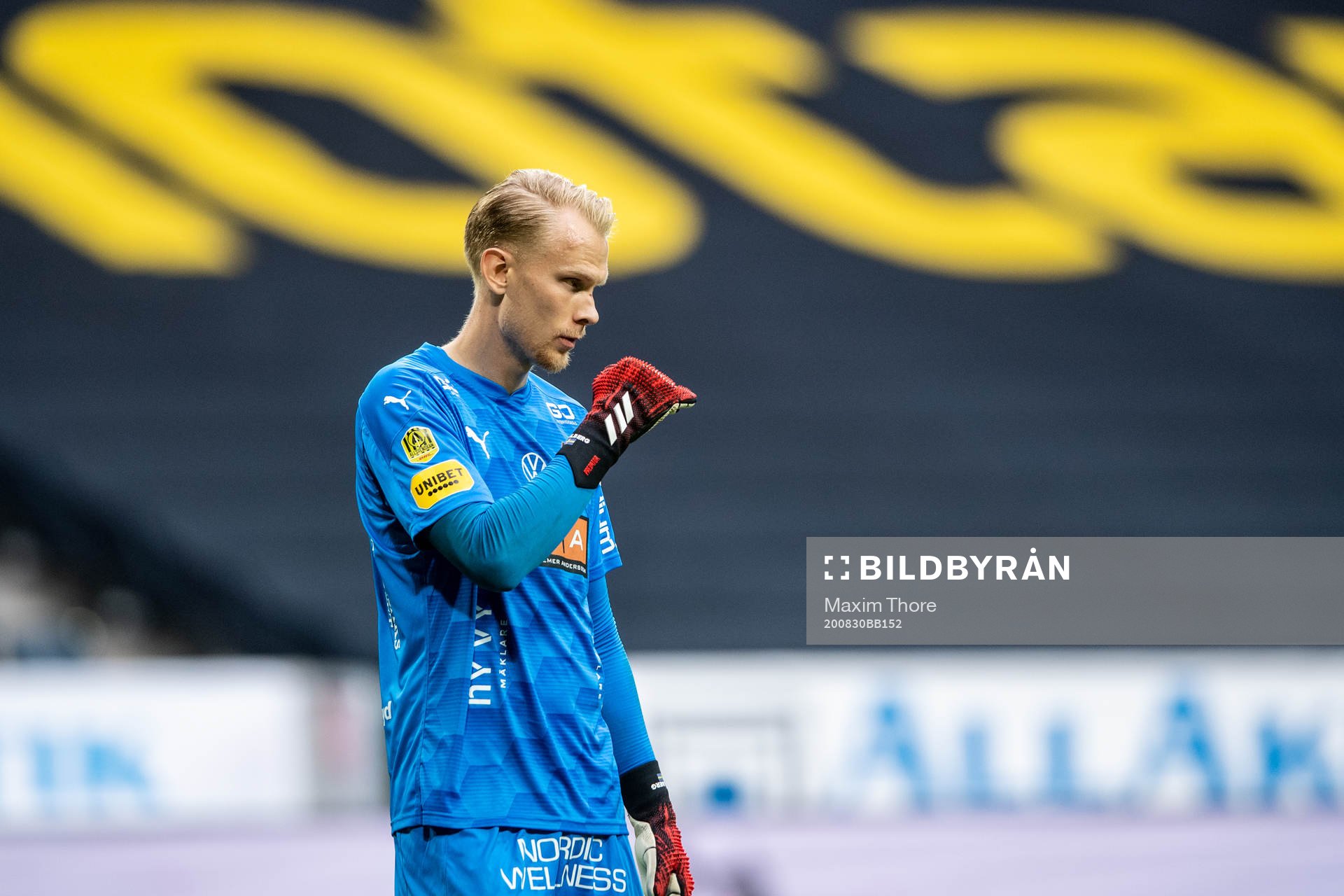 Häckens målvakt Pontus Dahlberg