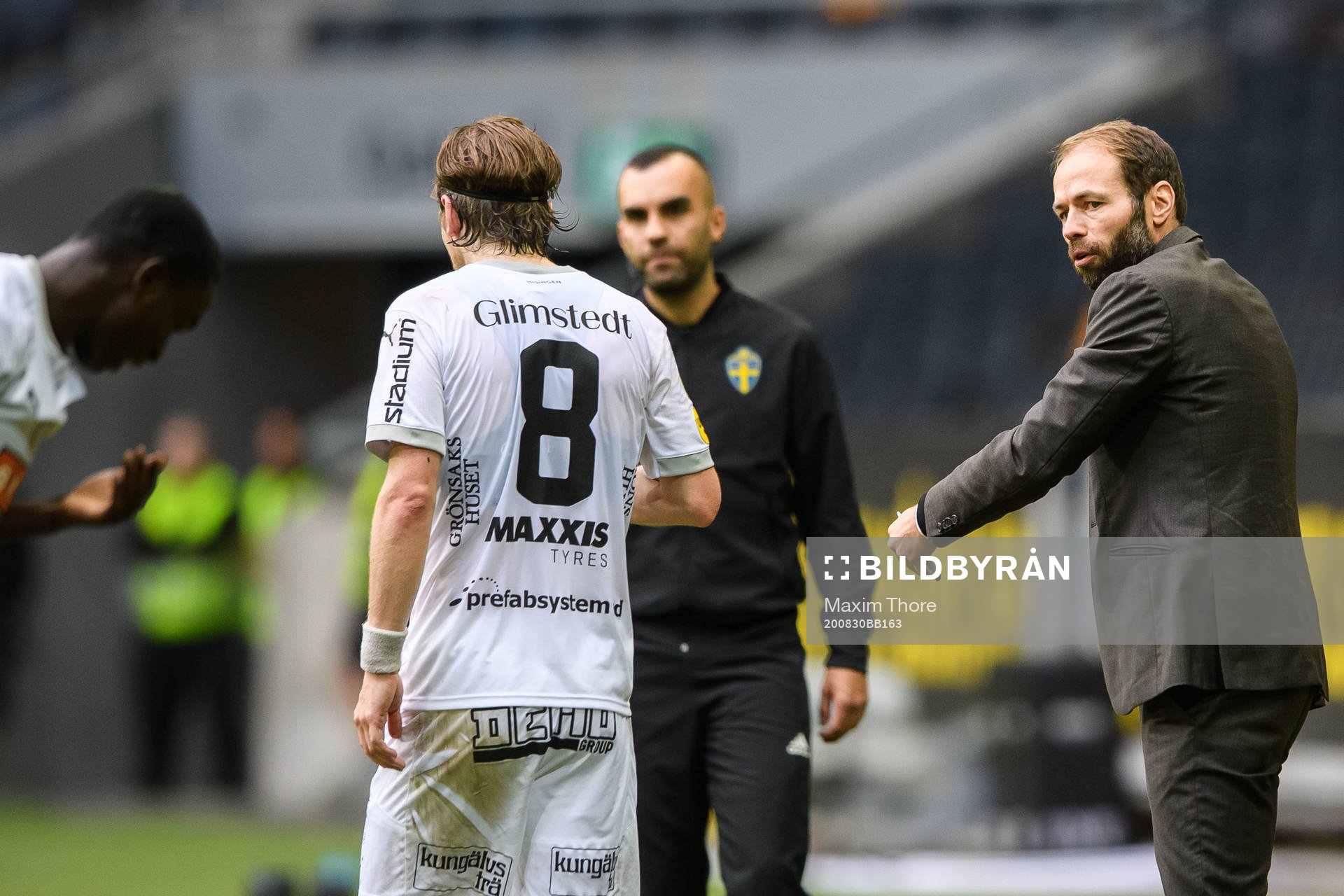 Häckens tränare Andreas Alm