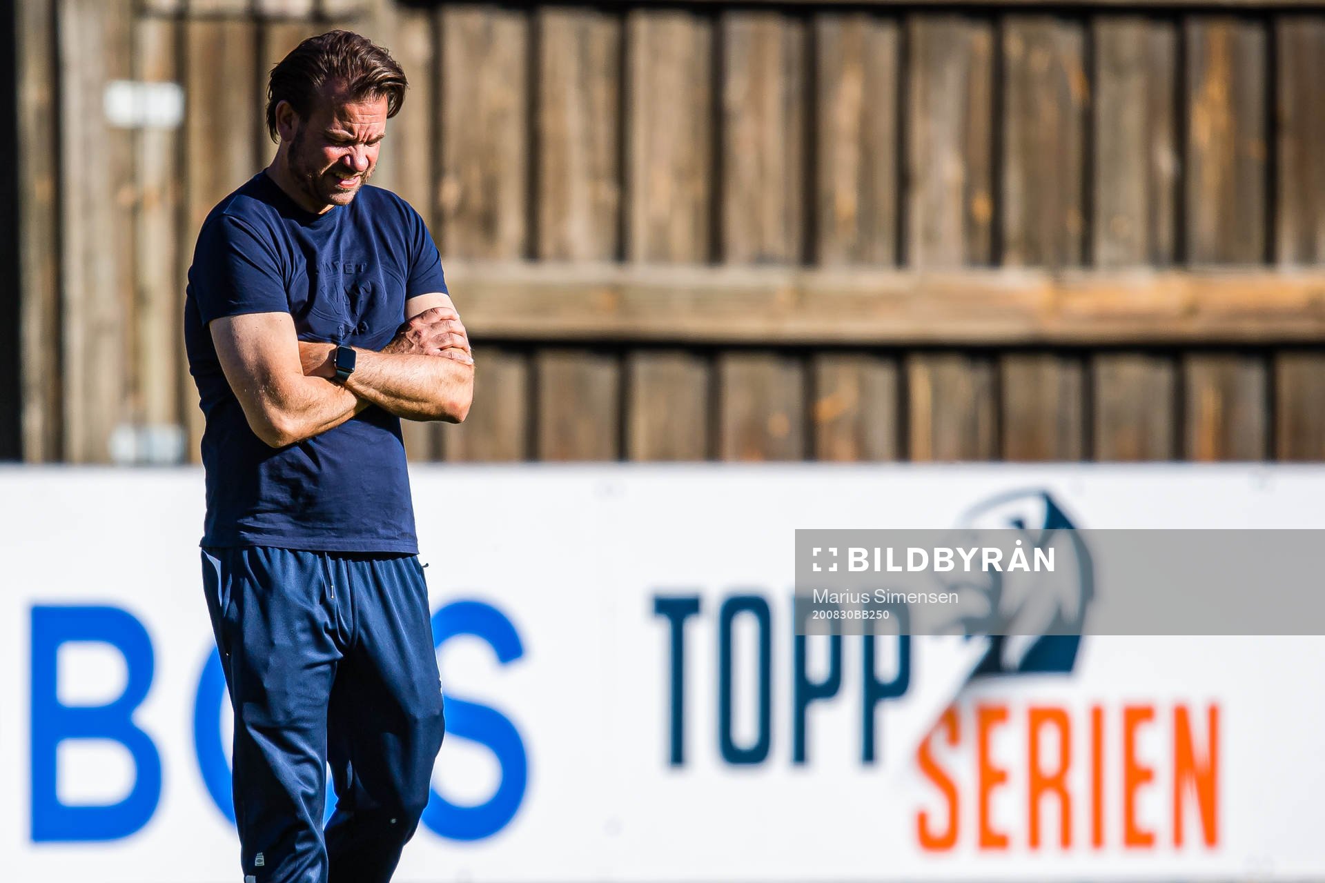 Jack Majgaard Jensen, head coach of Vålerenga, looks