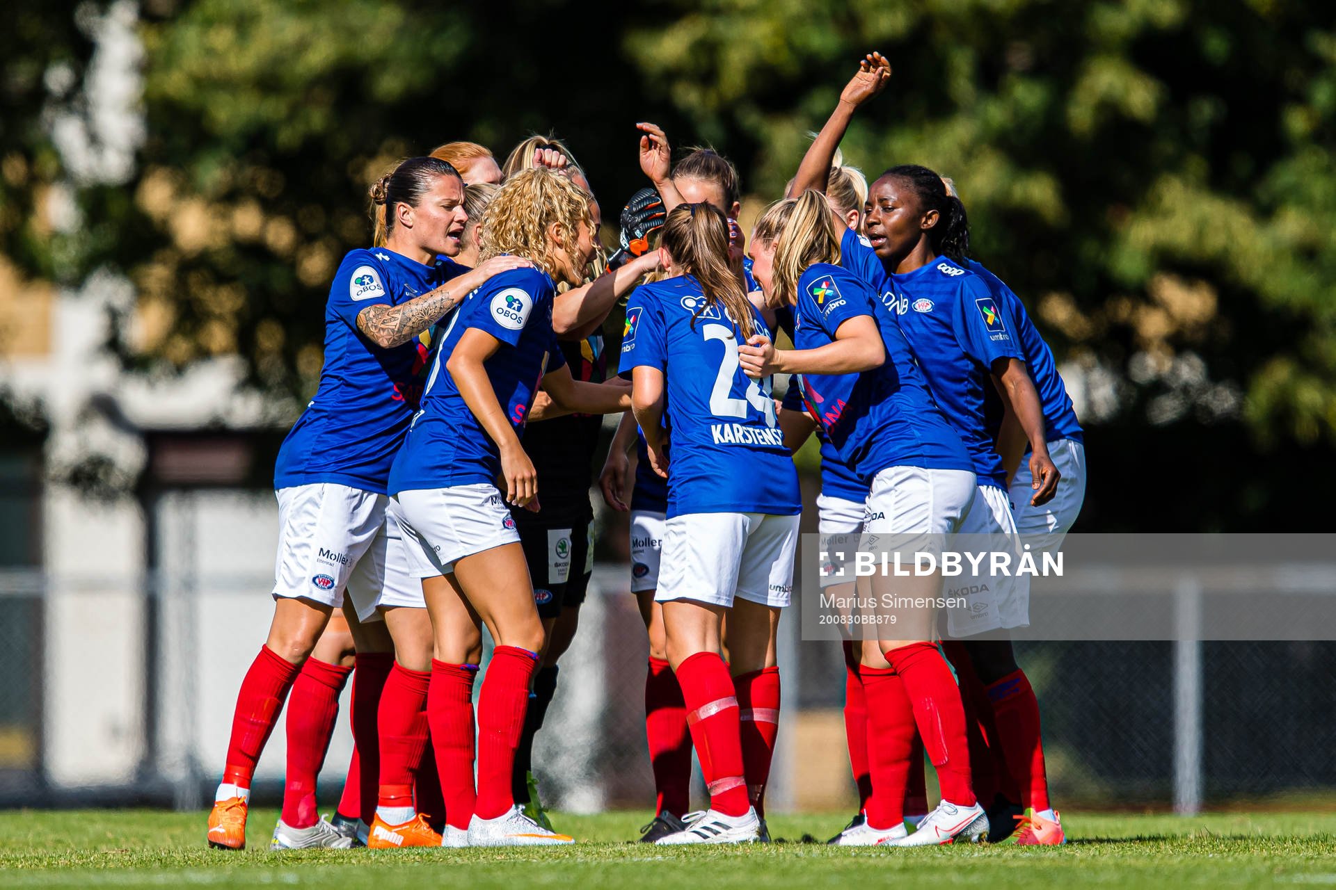 Sherida Spitse, Celin Bizet Ildhusøy, Tine Celine England