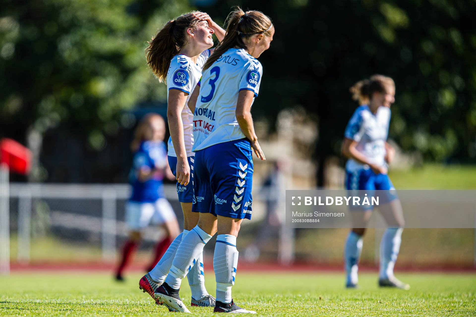 Tonje Pedersen and Maja Maria Staubo Nordahl of Kolbotn