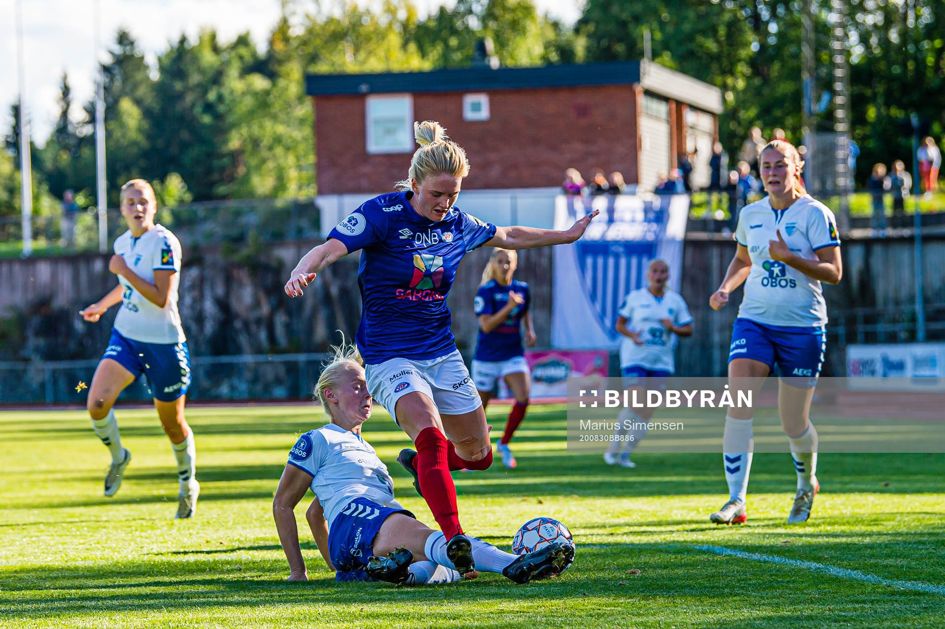Sara Iren Lindbak Hørte of Kolbotn  and Rikke Marie Madsen