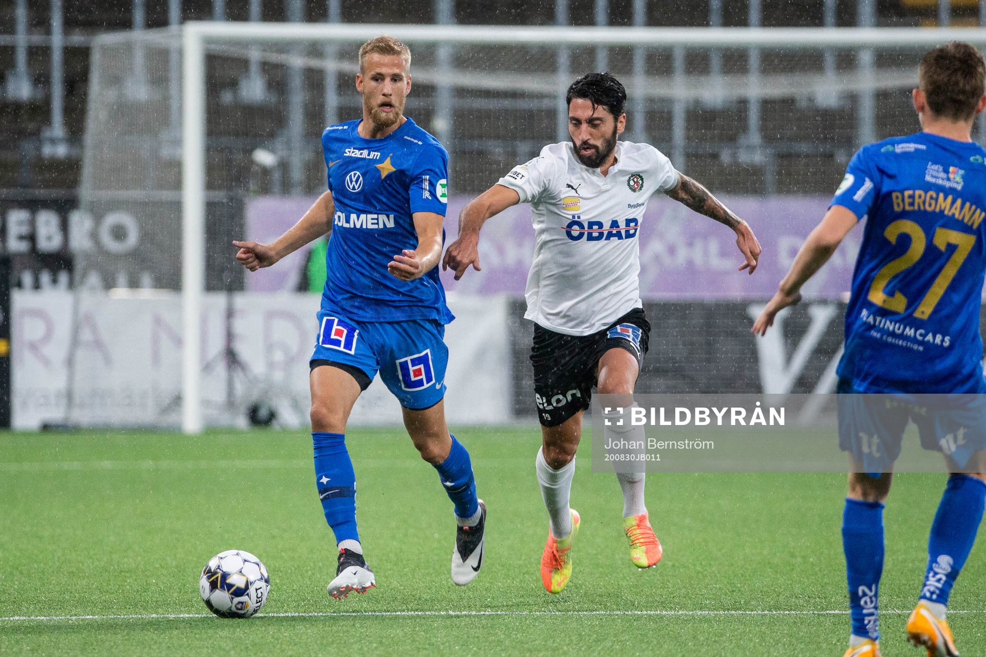 IFK Norrköpings Filip Dagerstål och Örebros Nahir Besara