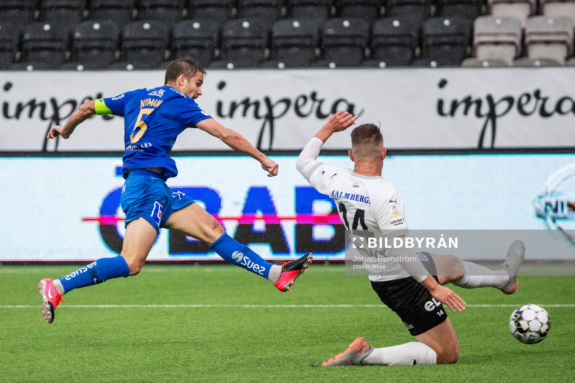 IFK Norrköpings Christoffer Nyman gör 1-2
