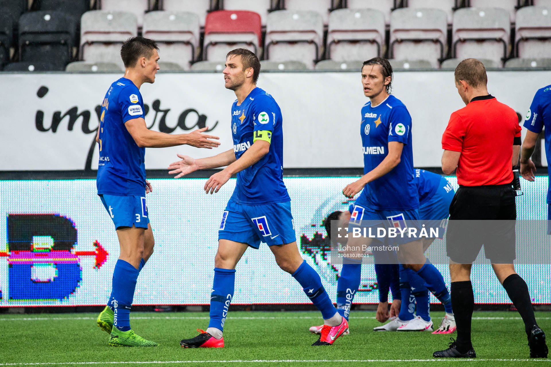 IFK Norrköpings Christoffer Nyman jublar