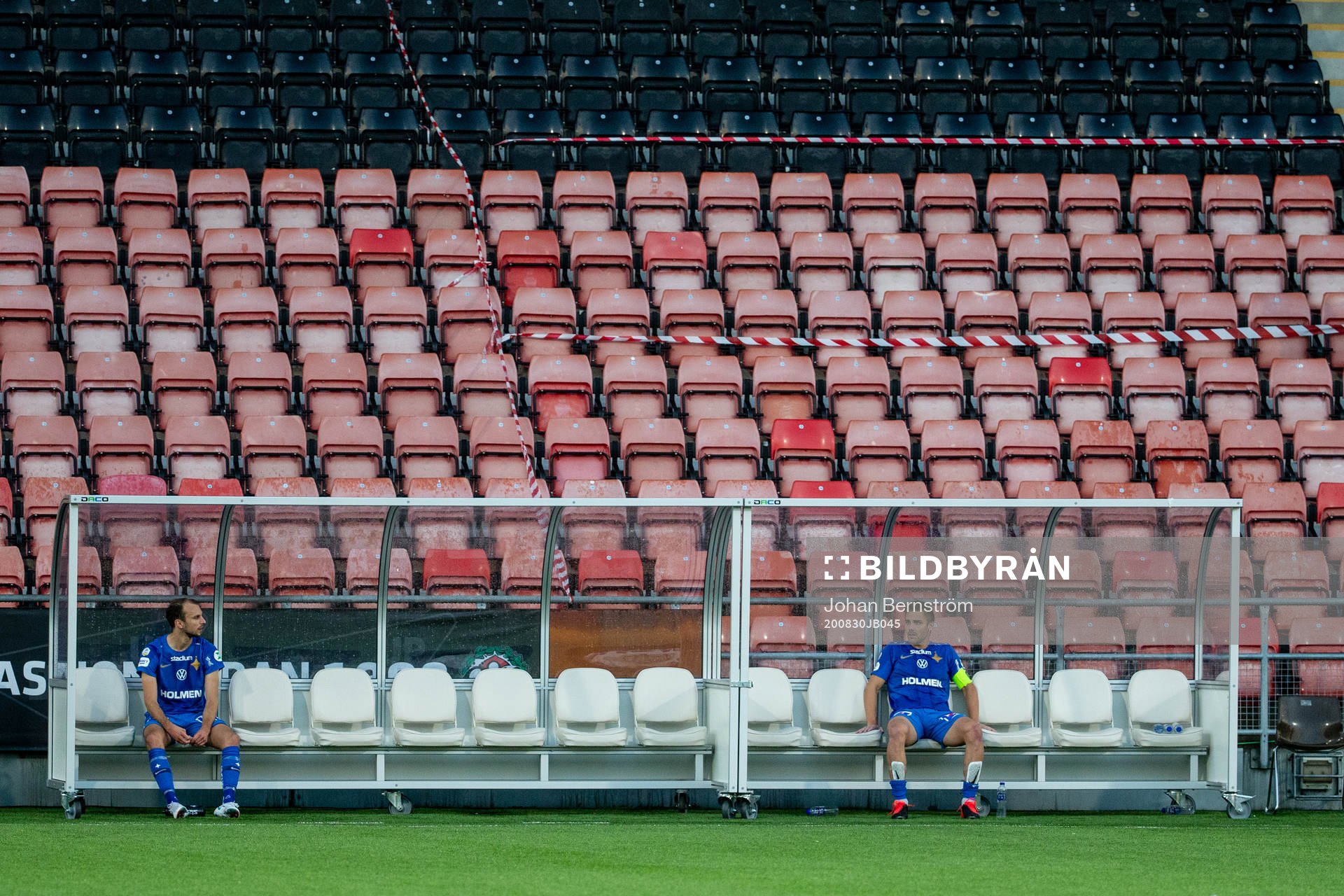 IFK Norrköpings Lars Krogh Gerson och Christoffer Nyman