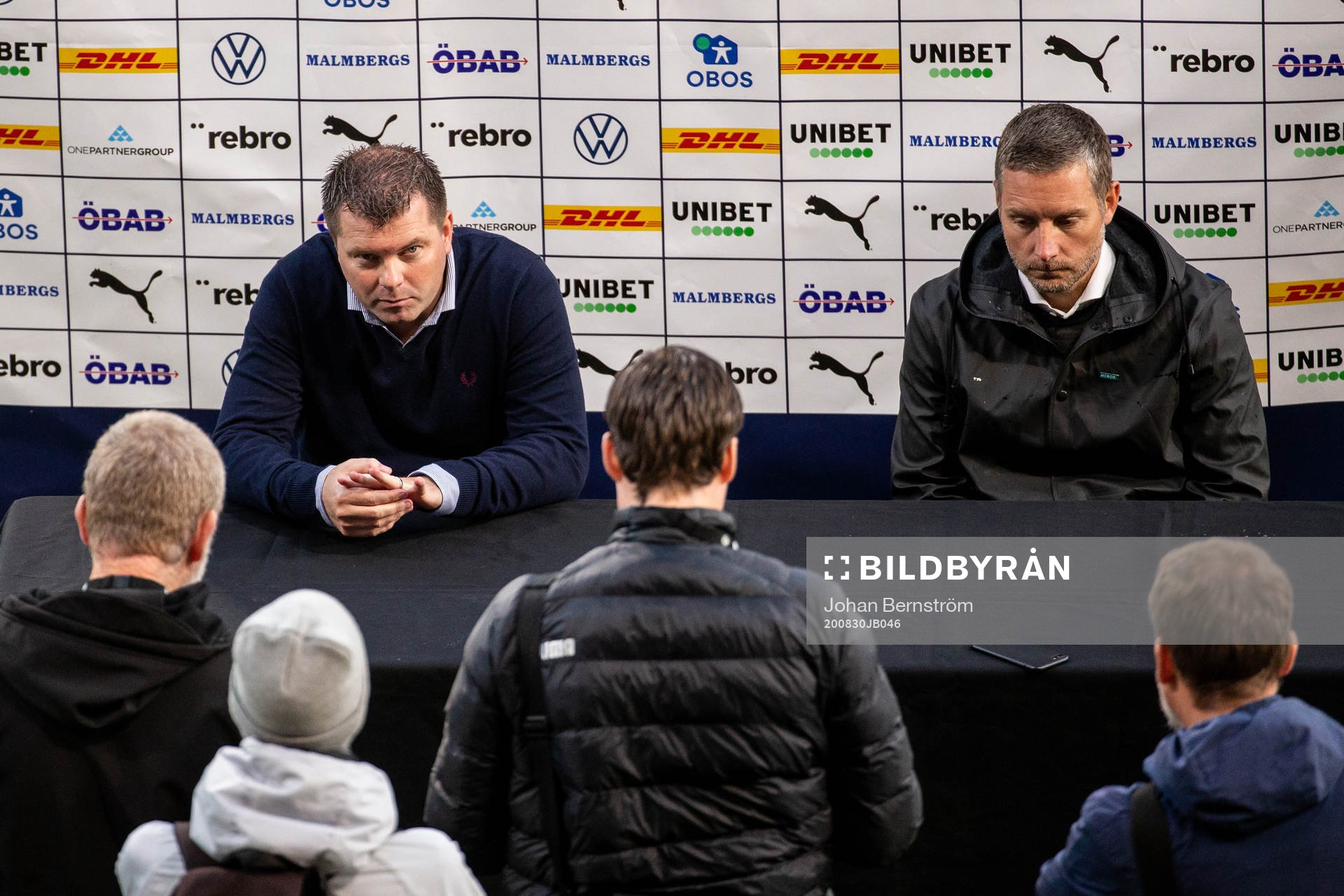 IFK Norrköpings tränare Jens Gustafsson och Örebros