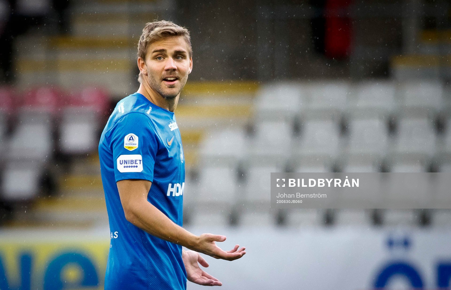 IFK Norrköpings Christoffer Nyman deppar