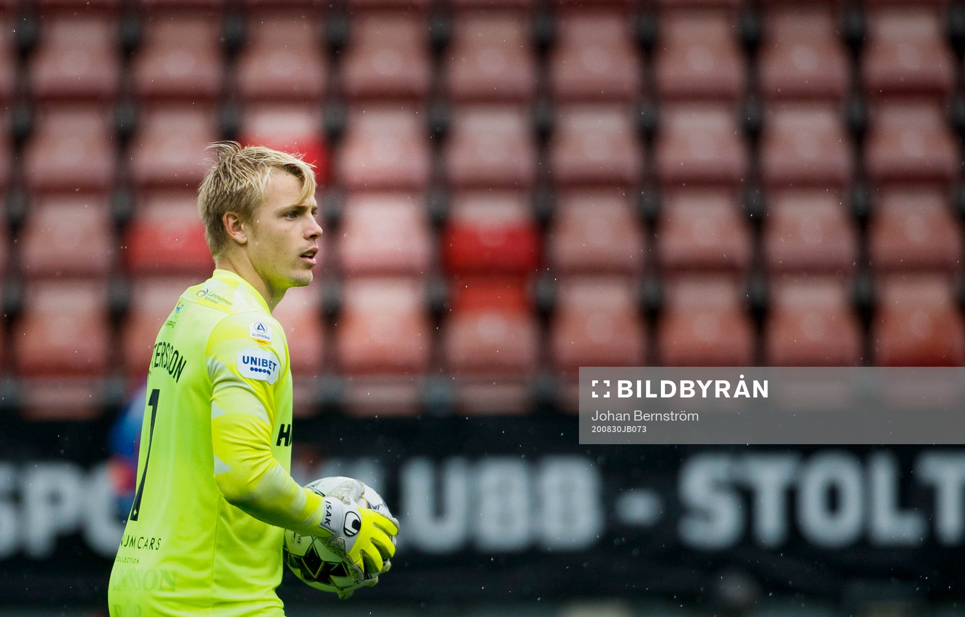 IFK Norrköpings målvakt Isak Pettersson