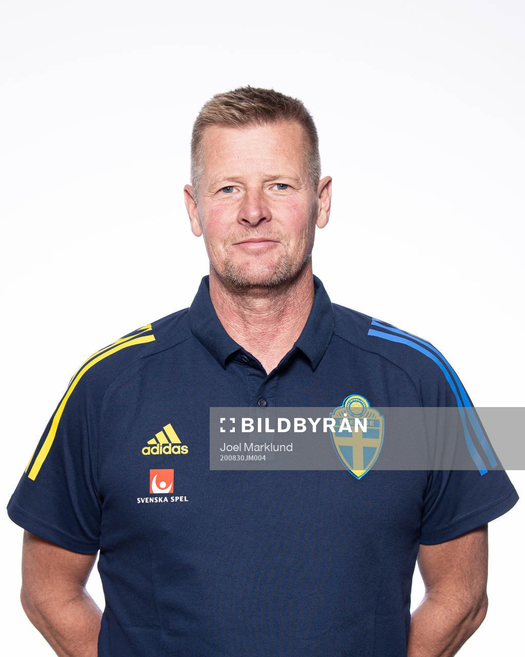 Anders Smith, massör för Sveriges fotbollslandslag