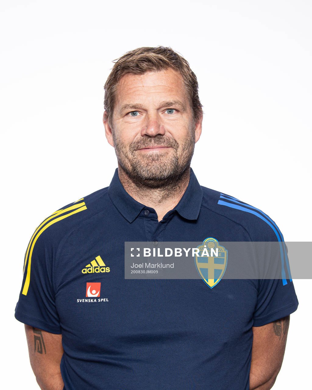 Roger Jacobsson, materialansvarig för Sveriges