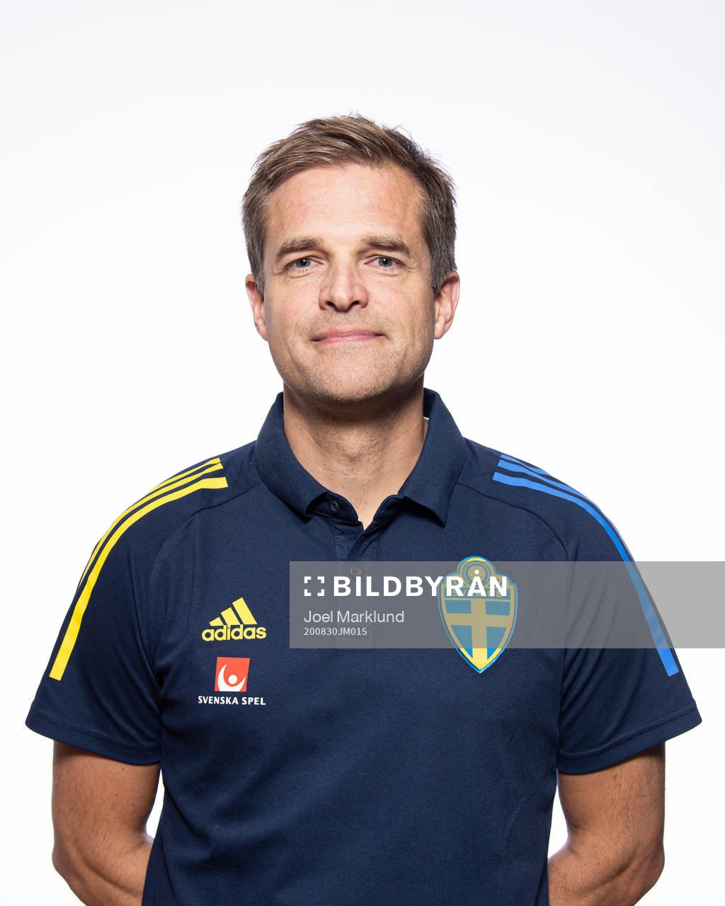 Jonas Werner, läkare för Sveriges fotbollslandslag