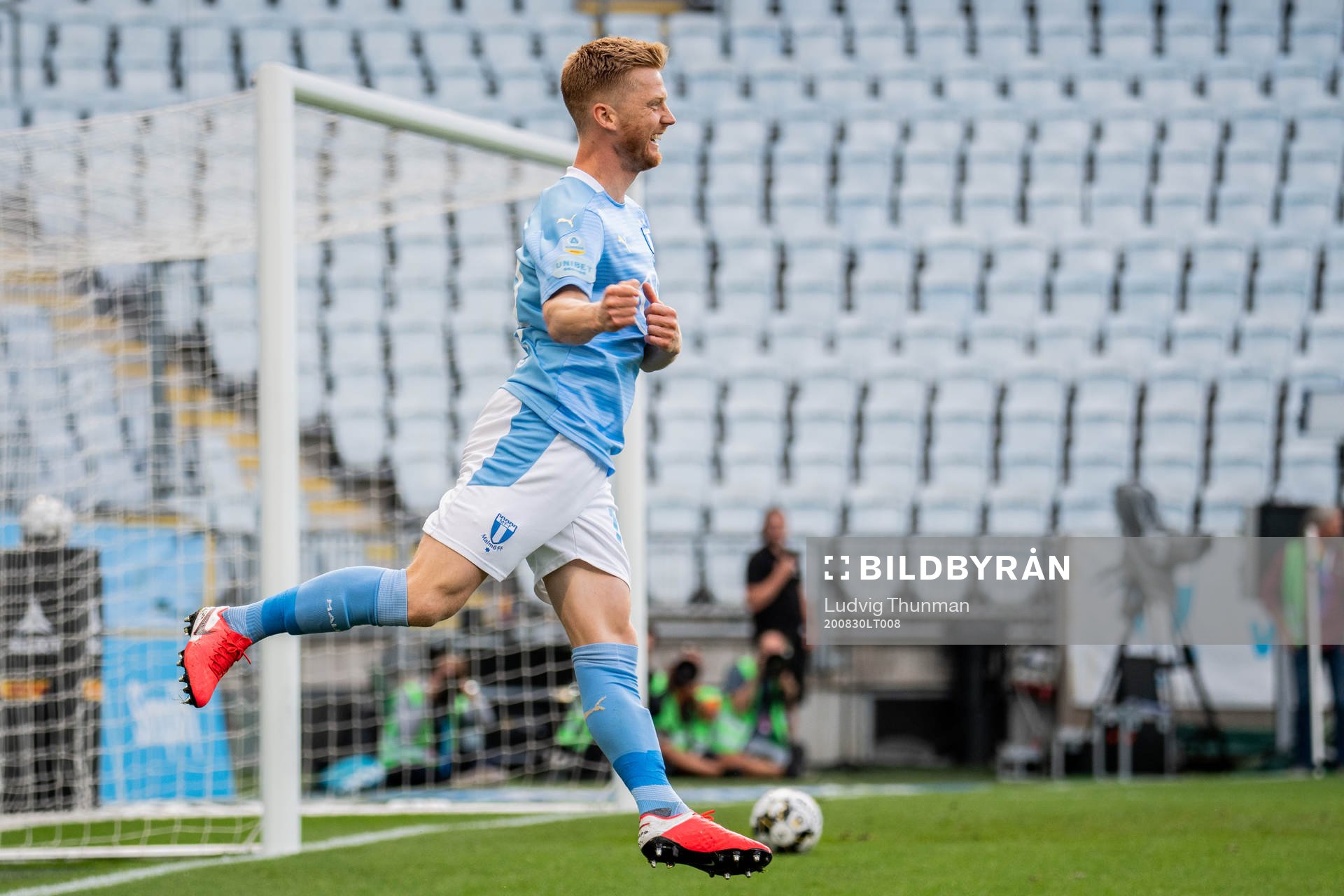 Malmö FFs Anders Christiansen jublar