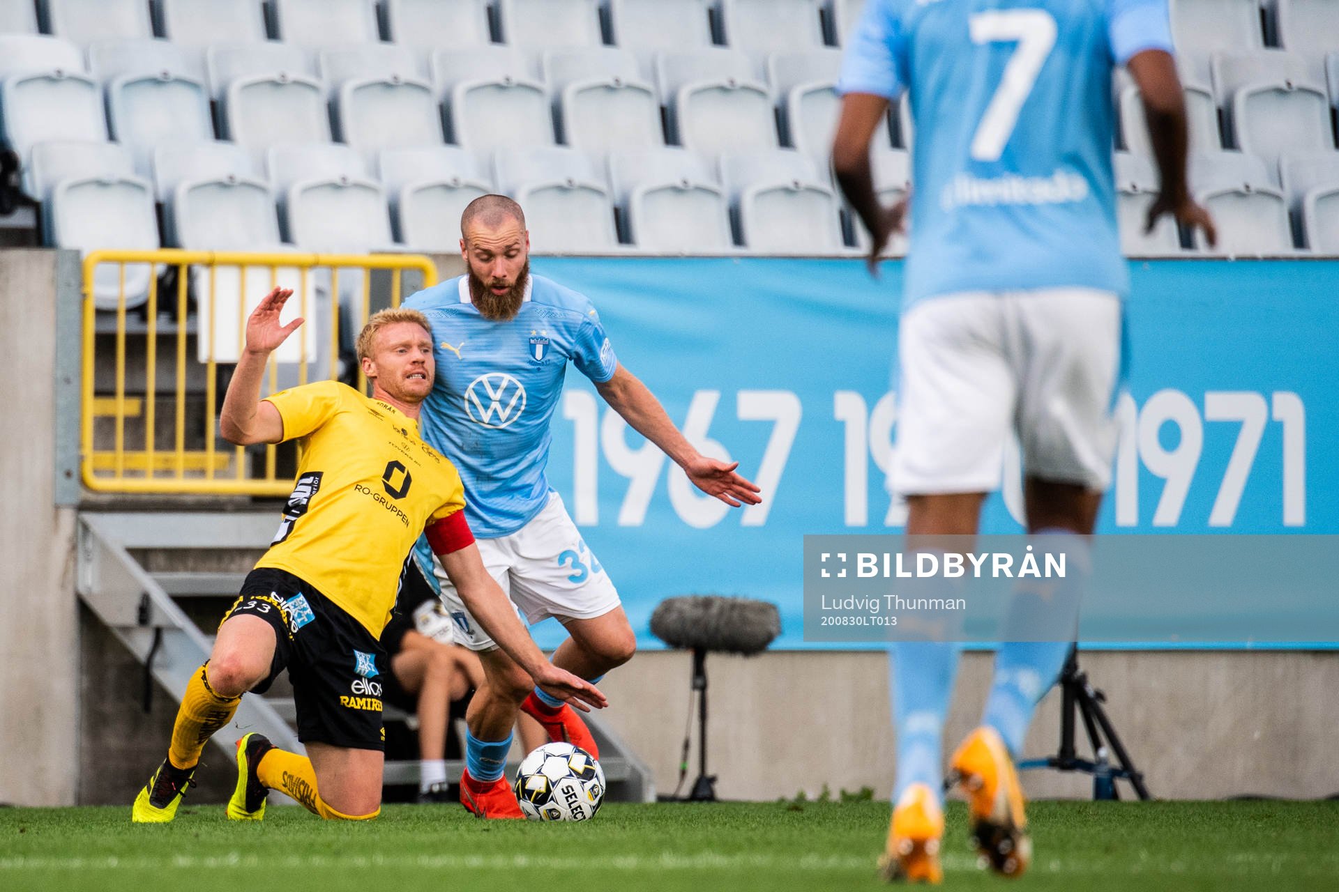 Elfsborgs Sivert Heltne Nilsen och Malmö FFs Jo Inge Berget