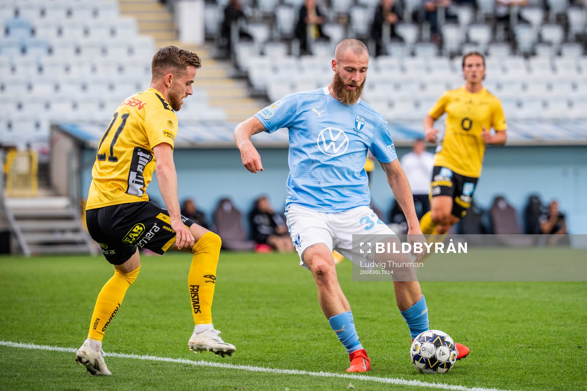 Elfsborgs Rasmus Alm och Malmö FFs Jo Inge Berget