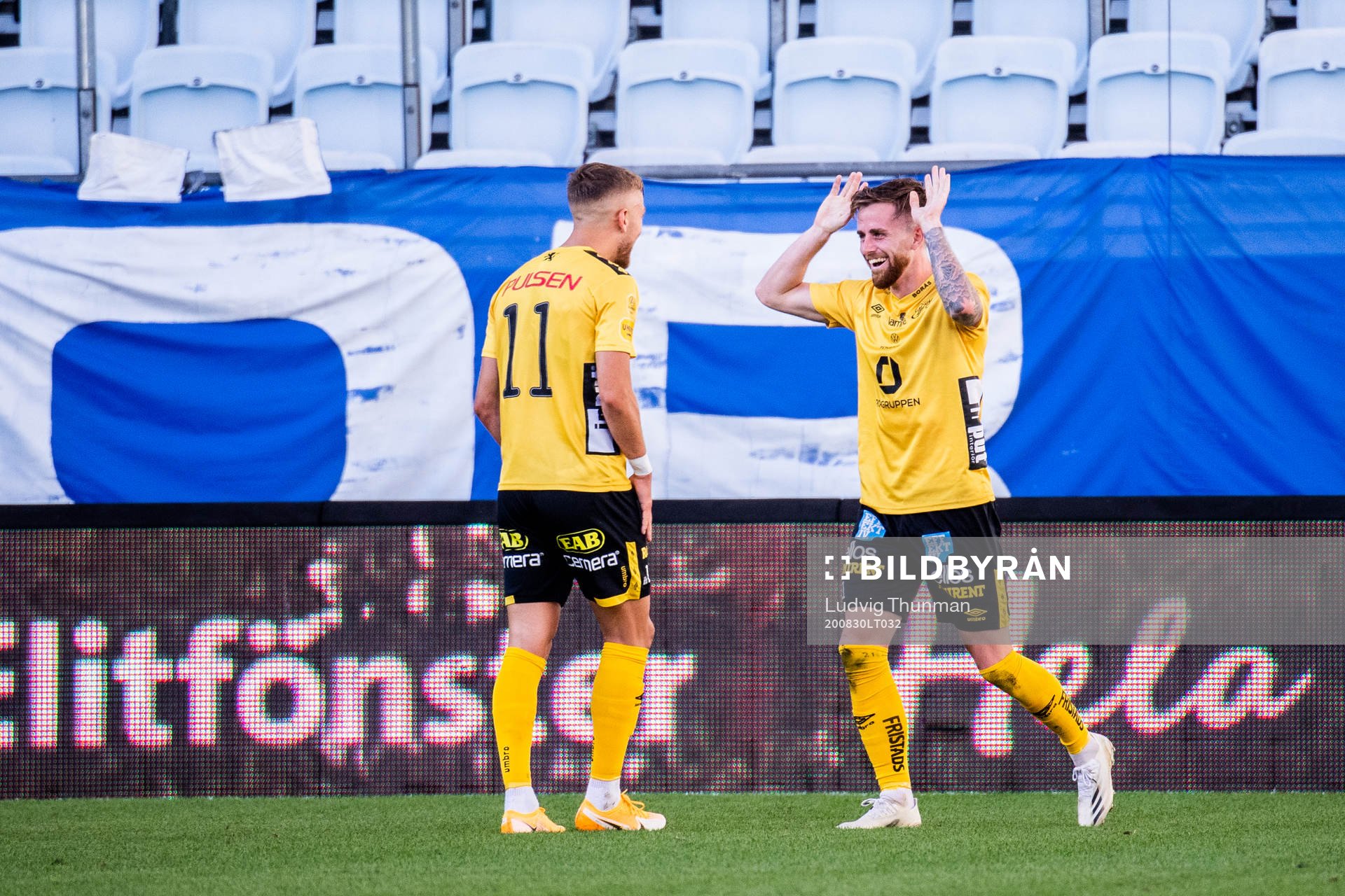 Elfsborgs Rasmus Alm (h) jublar