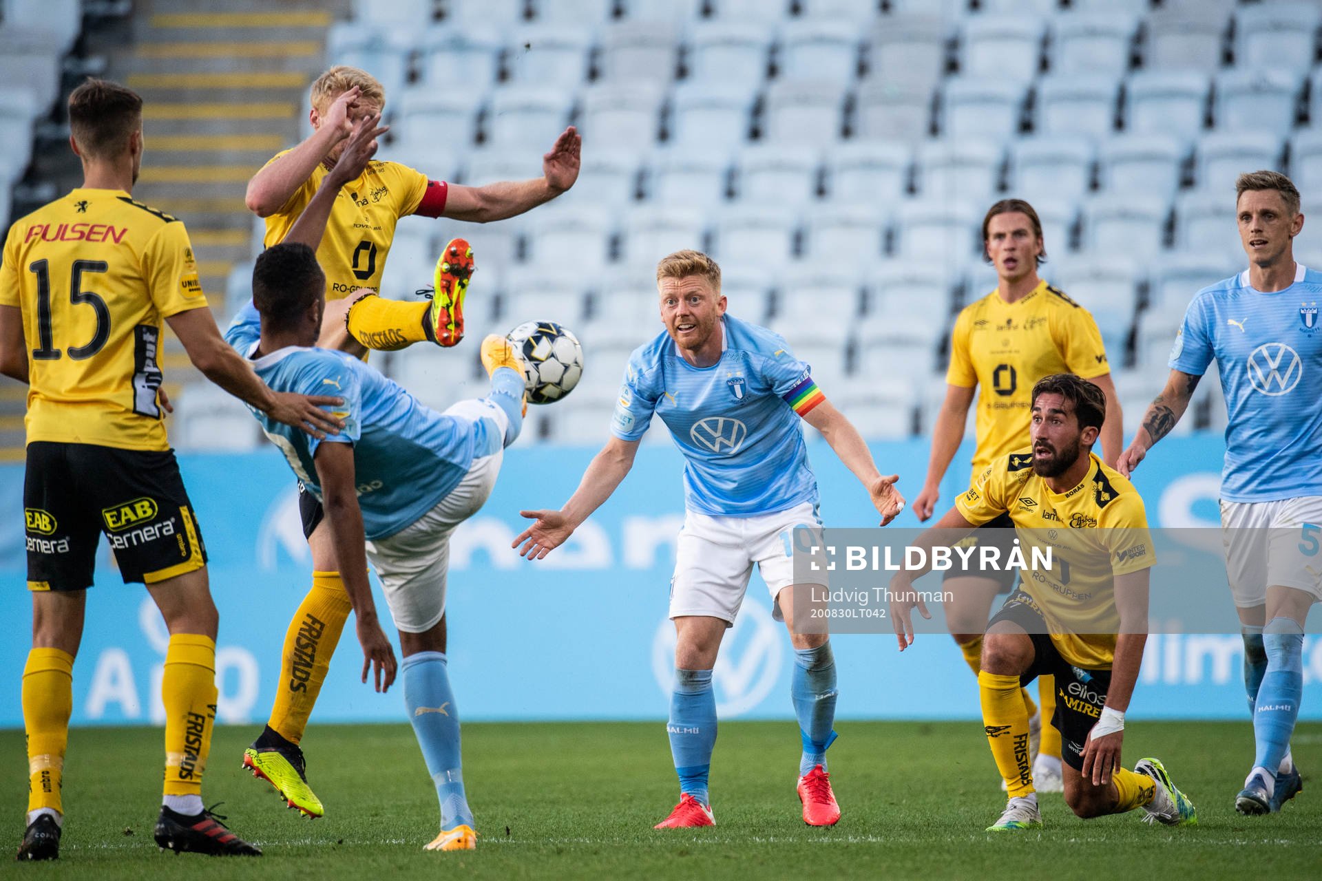 Malmö FFs Anders Christiansen reagerar