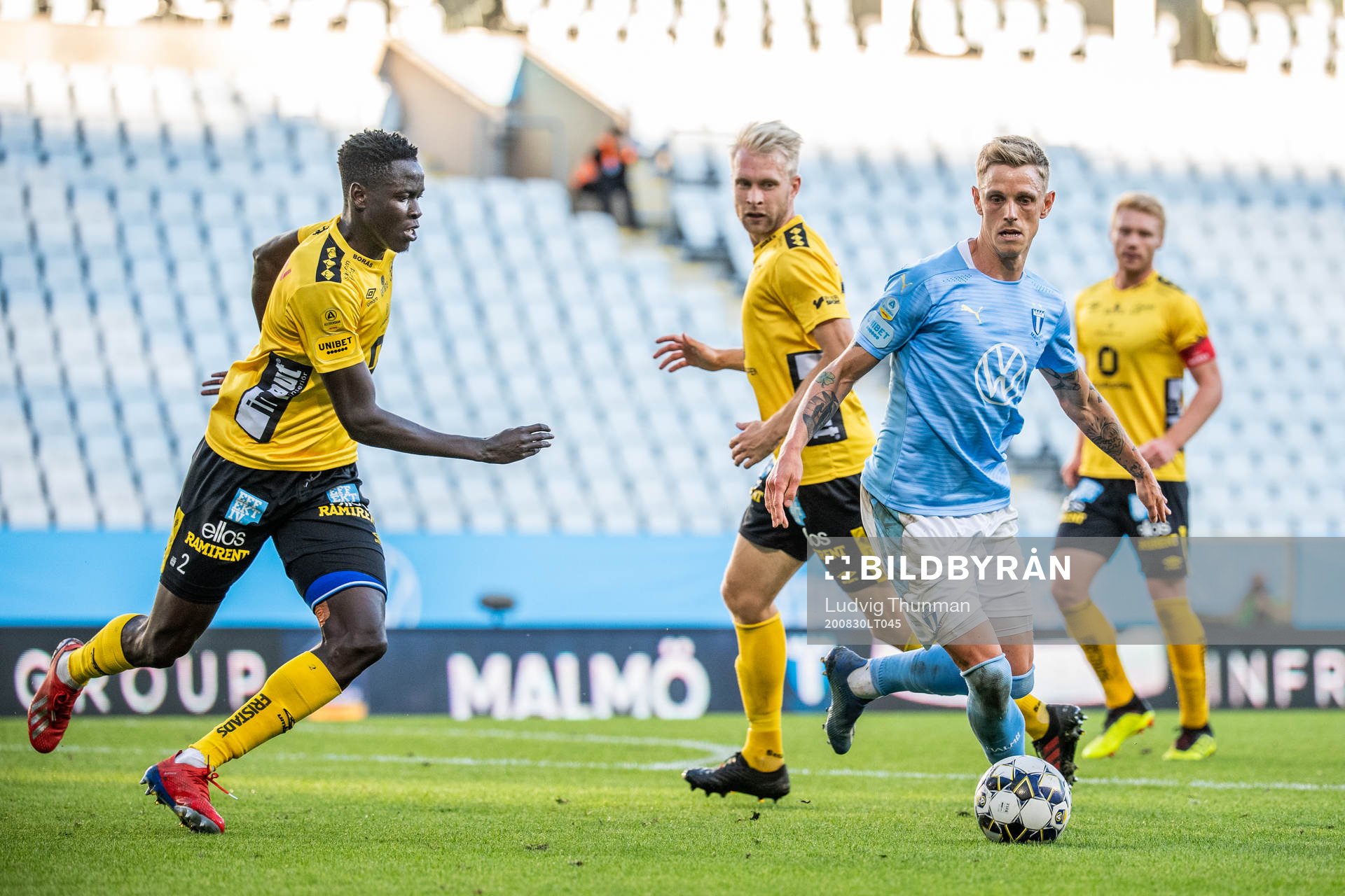 Elfsborgs Joseph Okumu oh Malmö FFs Sören Rieks