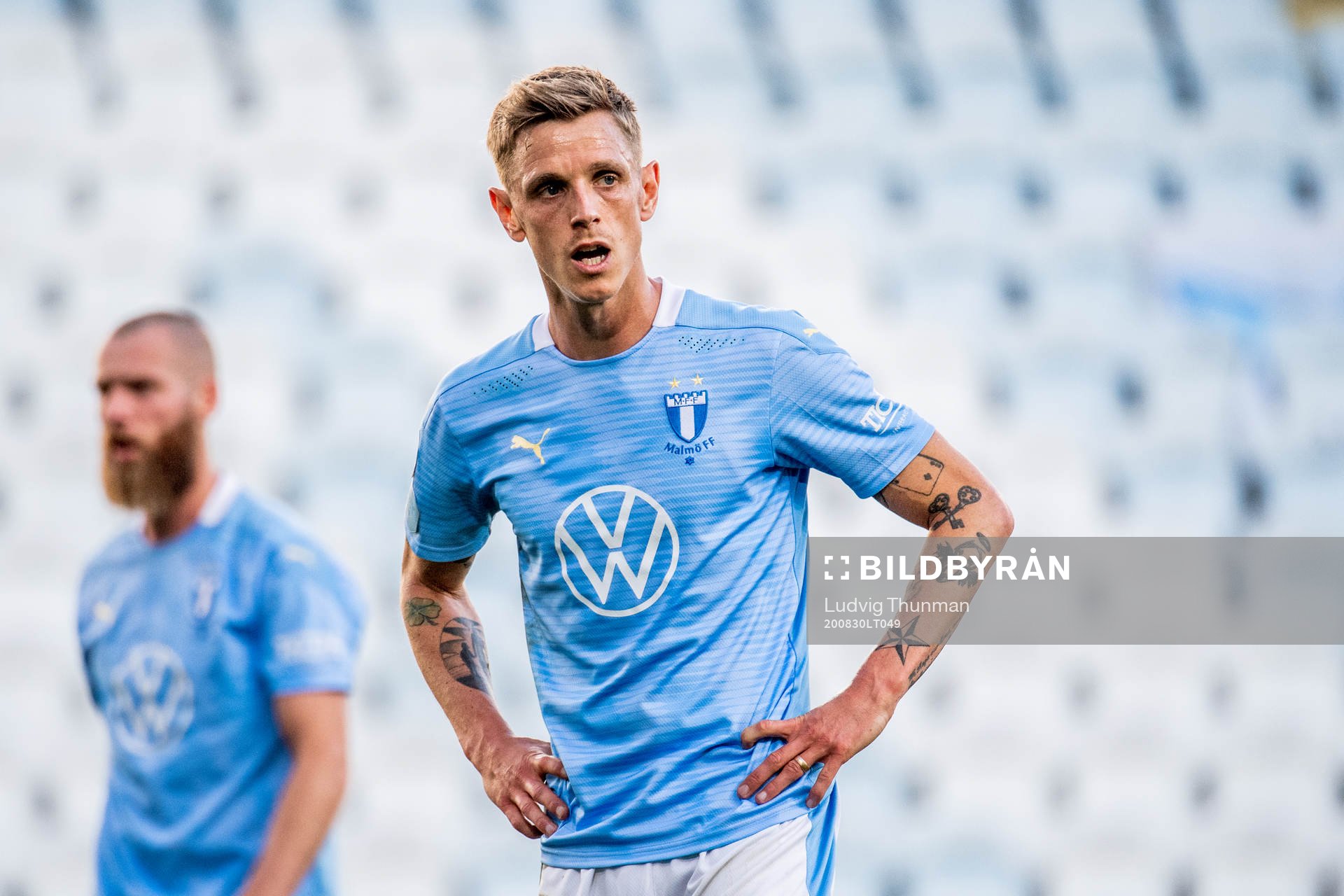 Malmö FFs Sören Rieks deppar