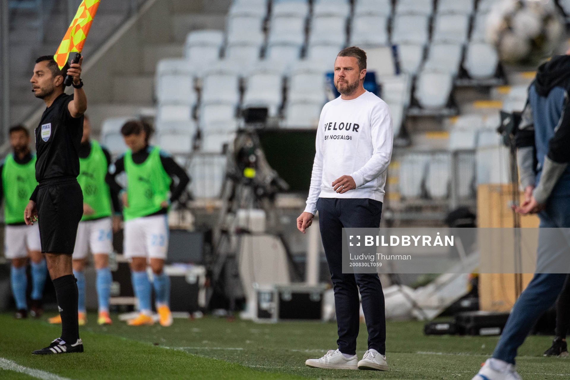 Elfsborgs manager Jimmy Thelin