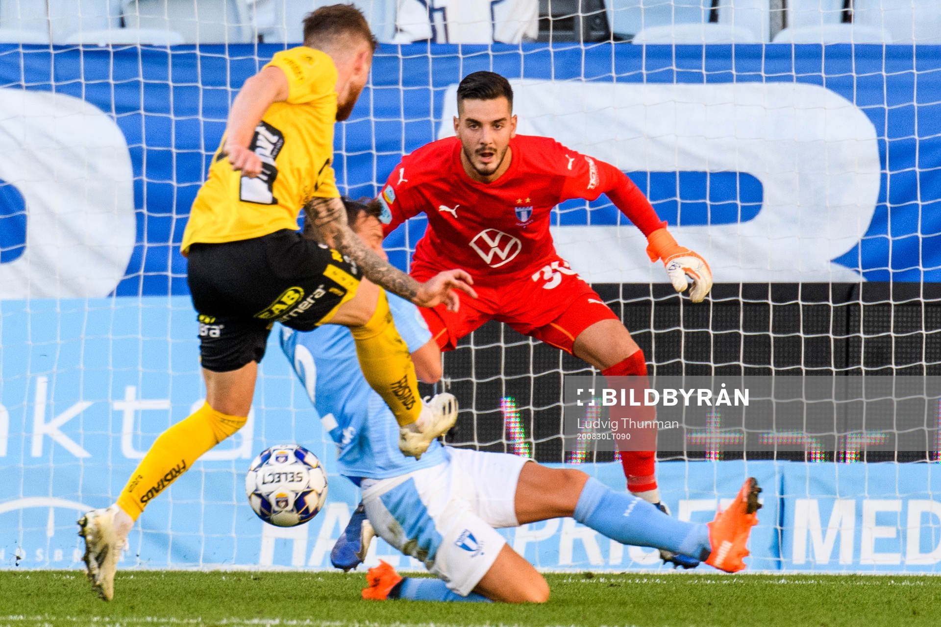 Malmö FFs målvakt Marko Johansson
