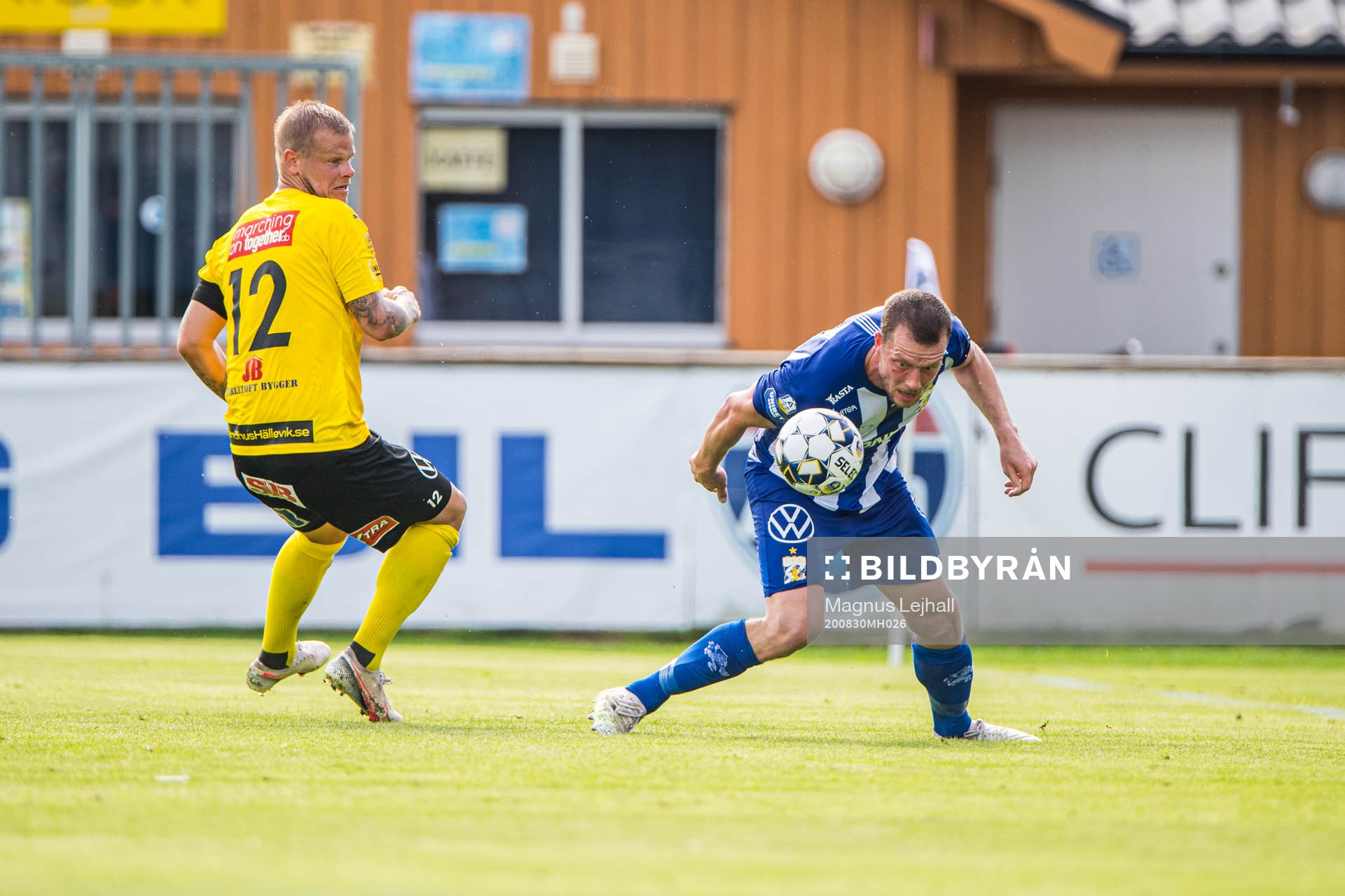IFK Göteborgs Jakob Olsson Johansson och Mjällbys David