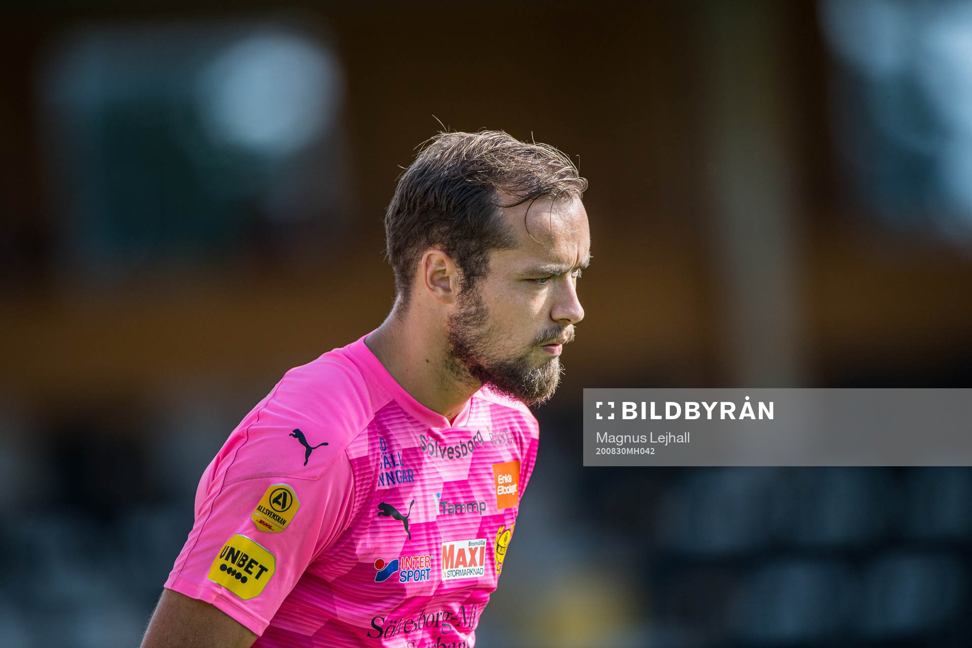 Mjällbys målvakt Carl-Johan Eriksson