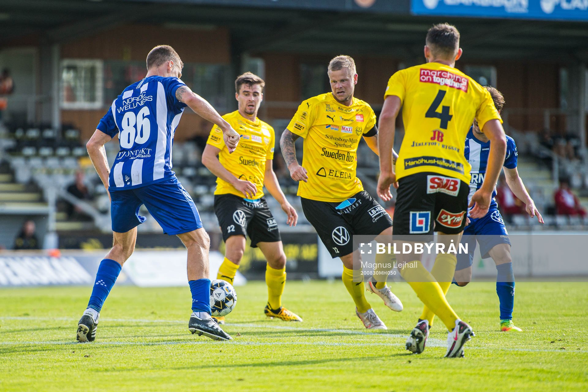 IFK Göteborgs Pontus Wernbloom och Mjällbys David