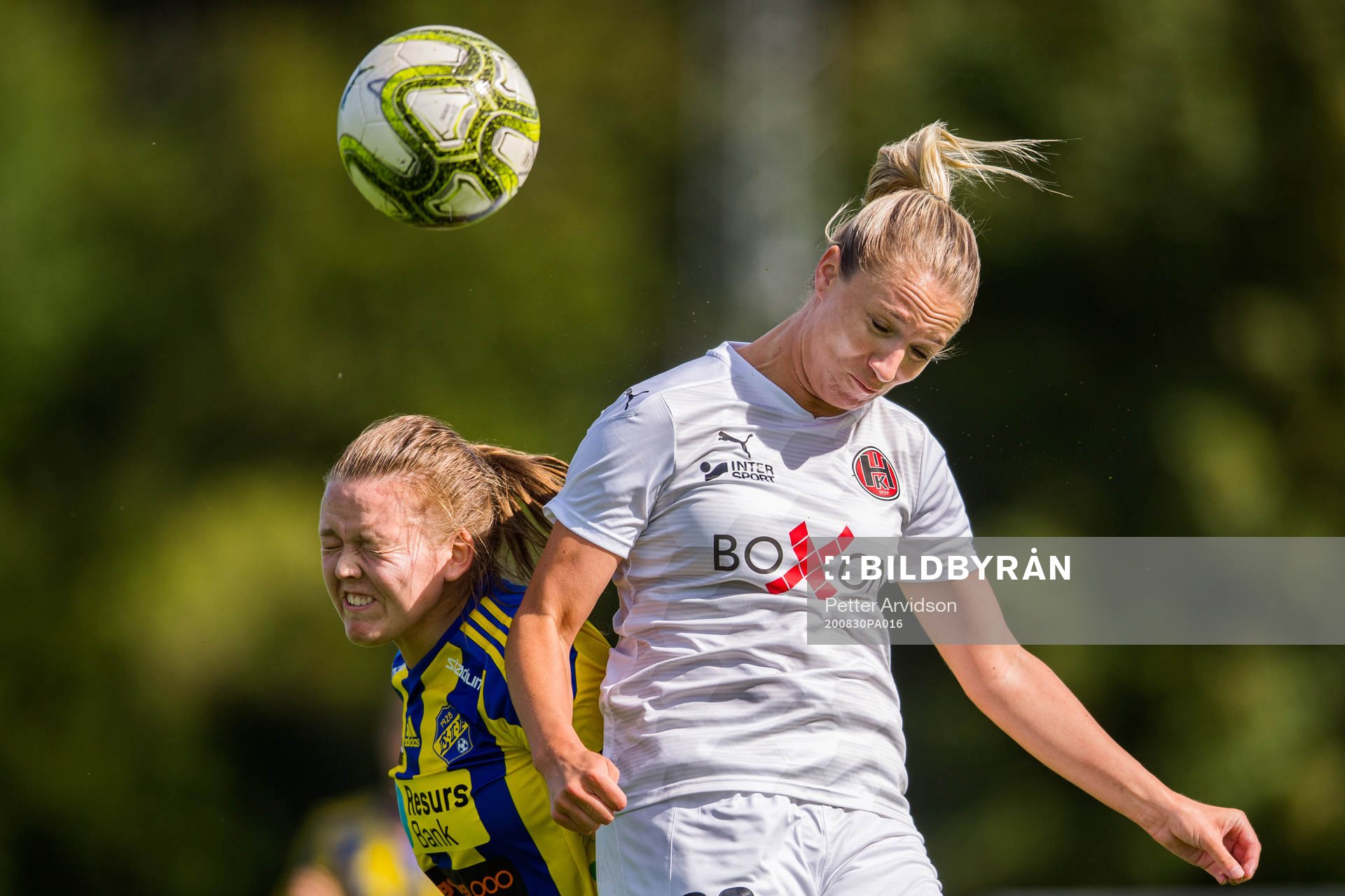 Eskilsminnes Nova Karlsson och Hittarps Johanna Liljeblad