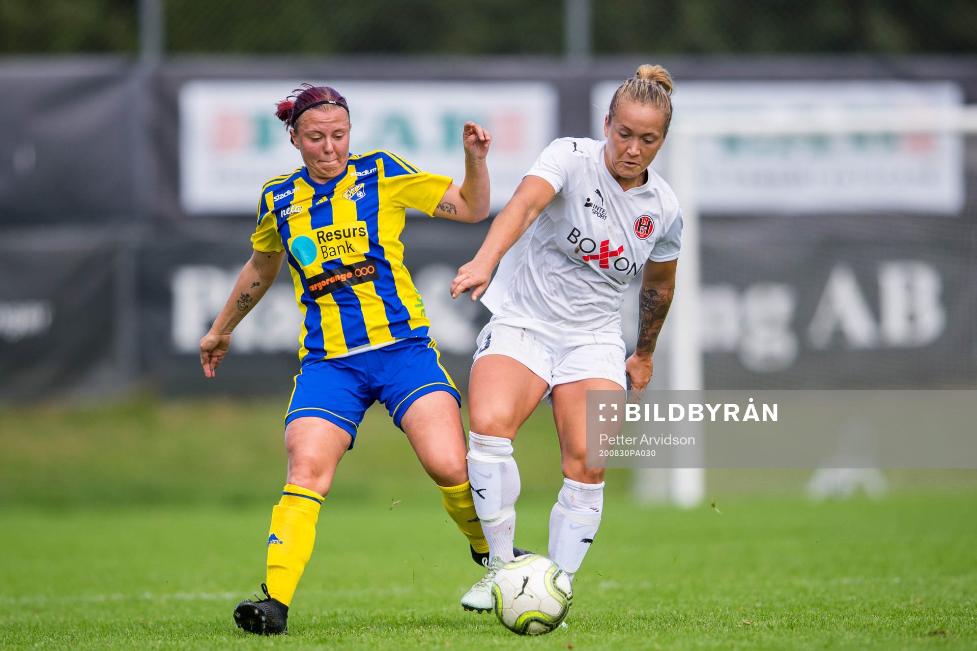 Eskilsminnes Agnes Nilsson och Hittarps Marielle Karlsson
