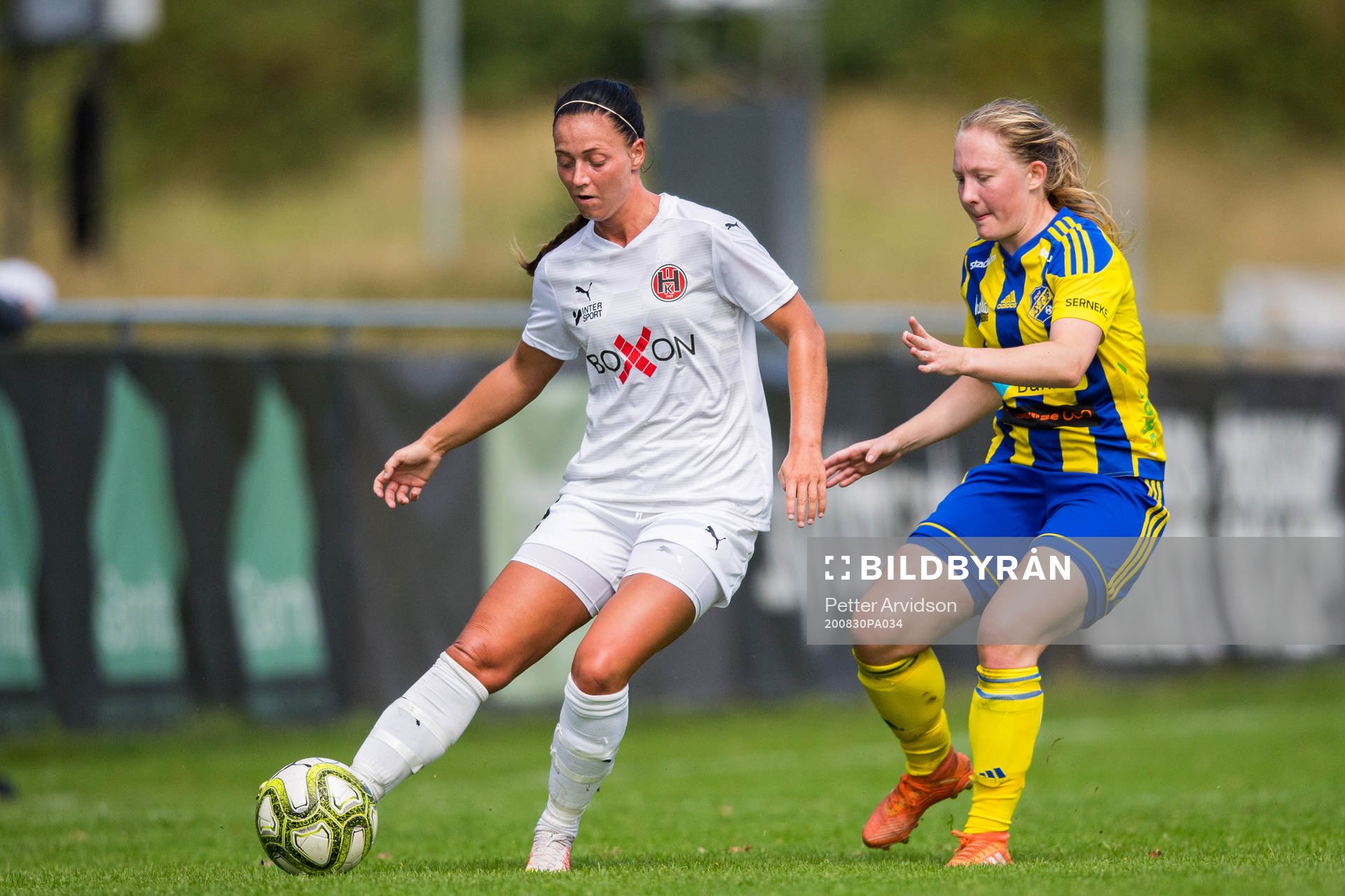Hittarps Sara Hansson och Eskilsminnes Frida Ottosson
