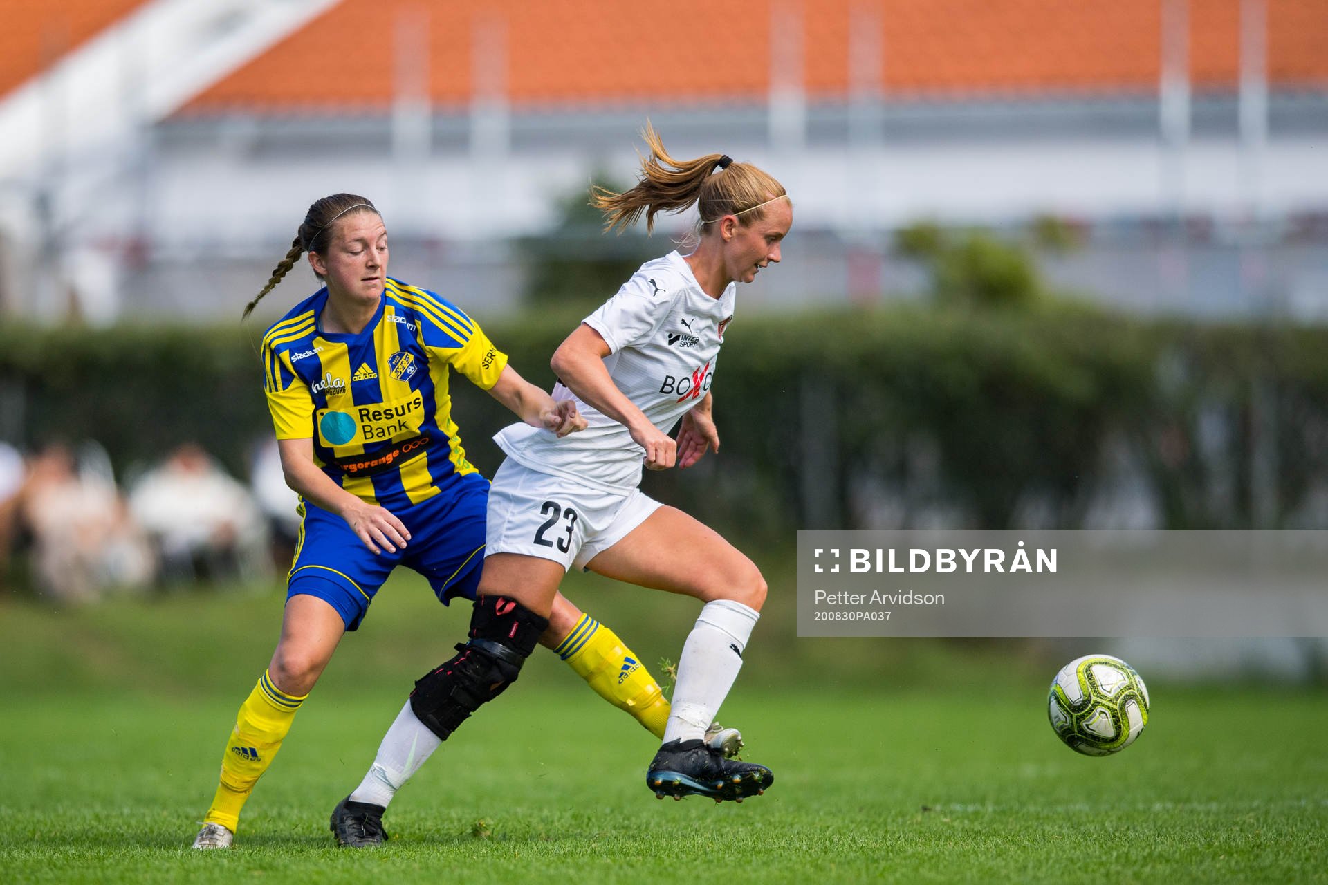under fotbollsmatchen i Division 1 södra mellan Hittarp