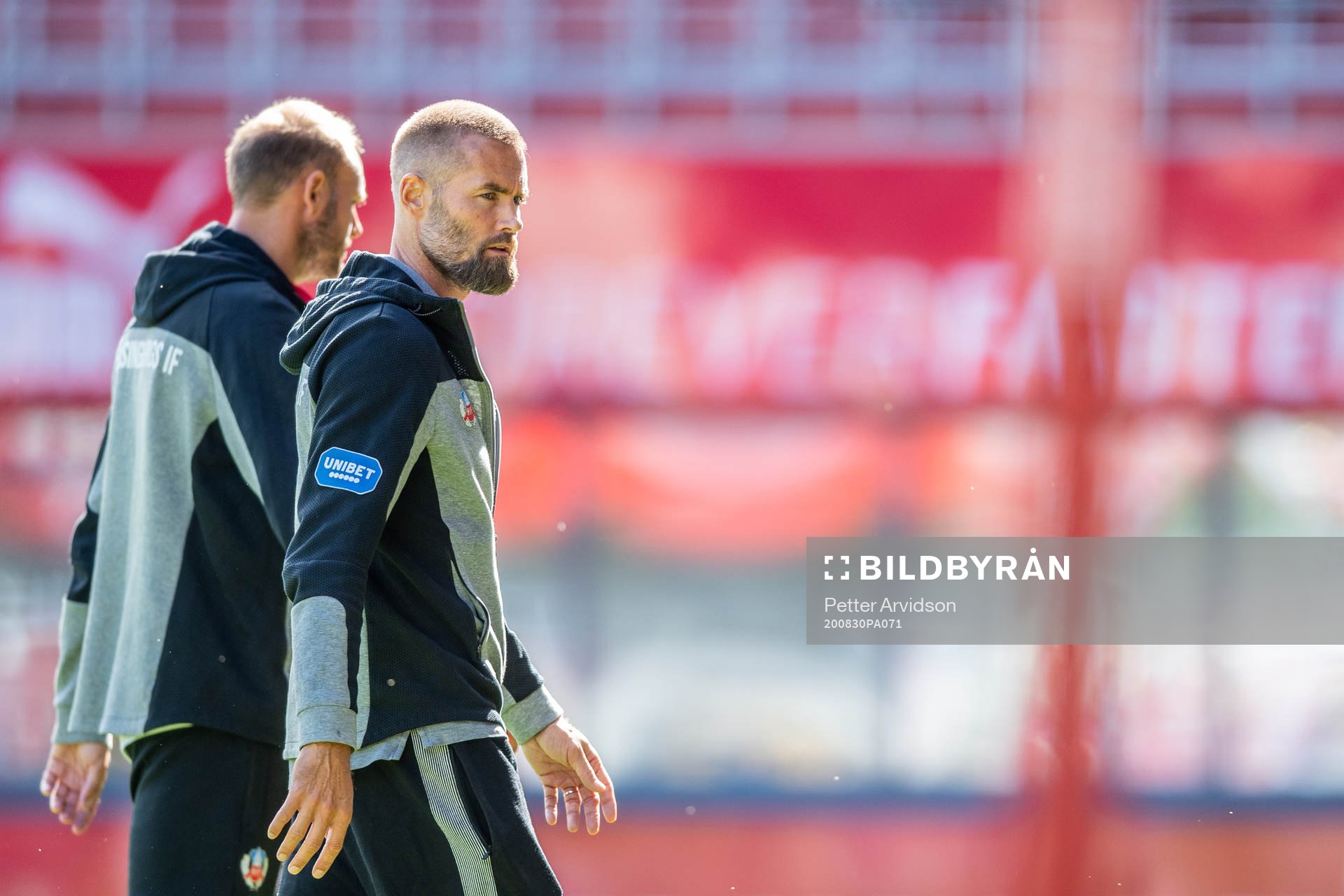 Helsingborgs tränare Olof Mellberg