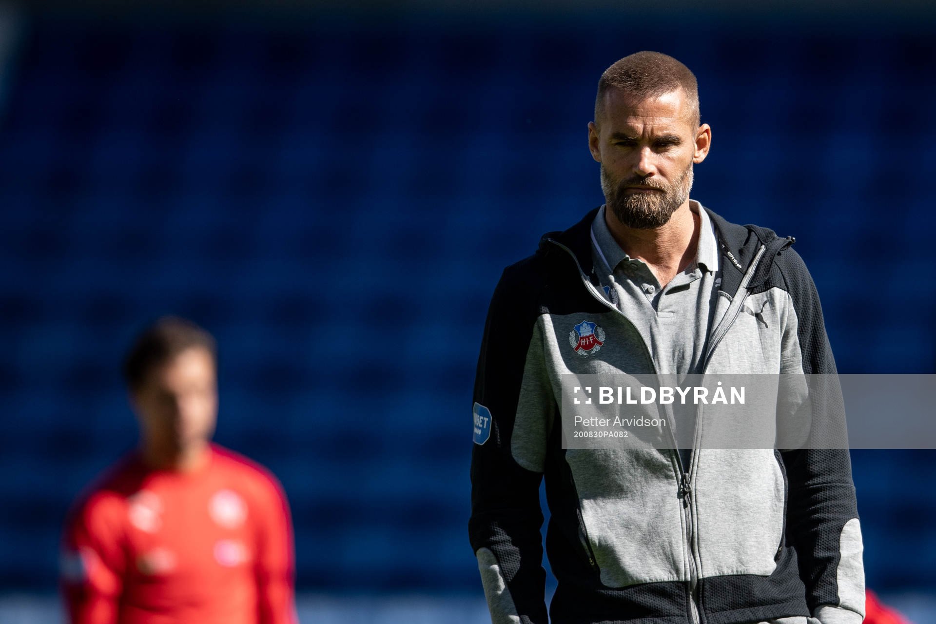 Helsingborgs tränare Olof Mellberg