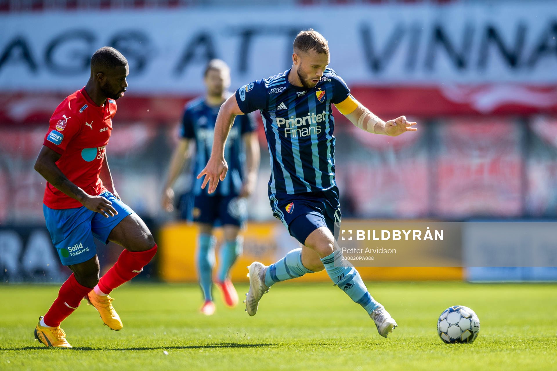 Helsingborgs Mohammed Abubakari och Djurgårdens Jesper