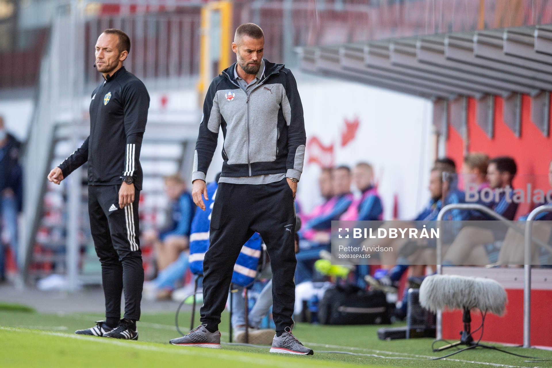 Helsingborgs tränare Olof Mellberg