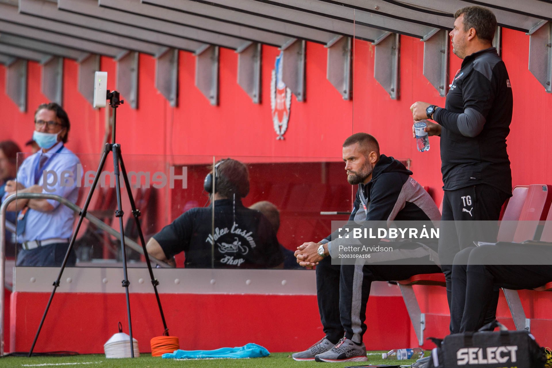 Helsingborgs tränare Olof Mellberg