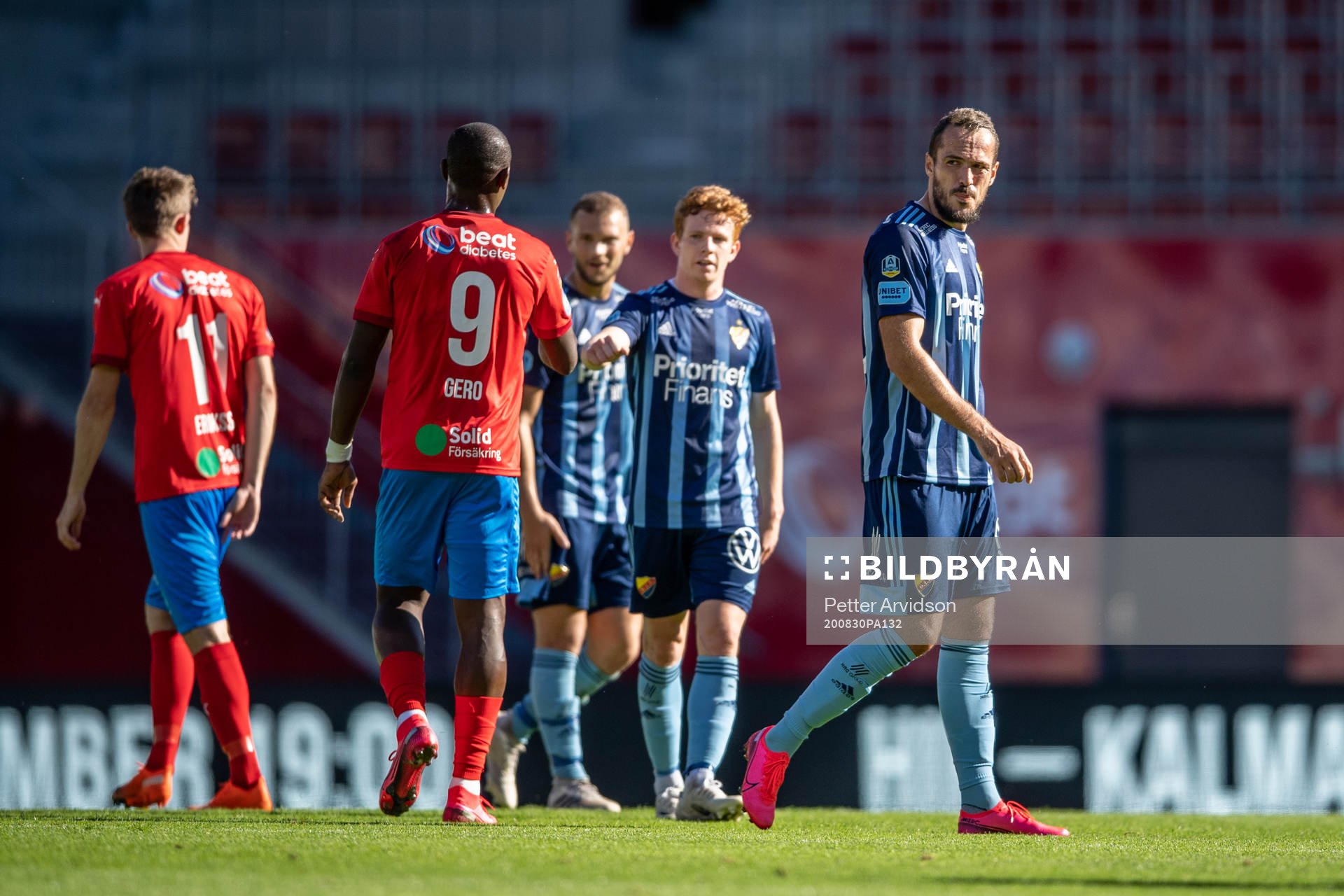 Djurgårdens Emir Kujovic deppar